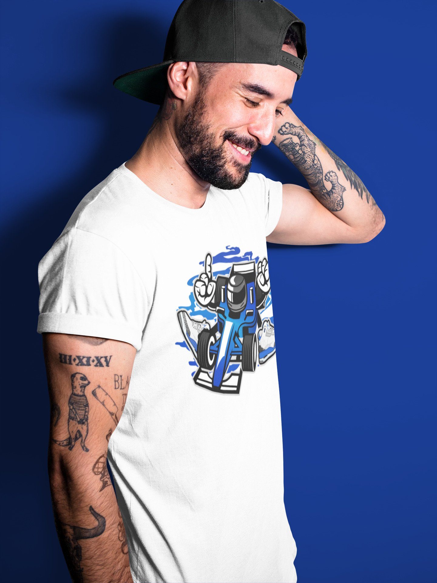 Racer Unisex Tops - Air Jordan 3 Racer Blue