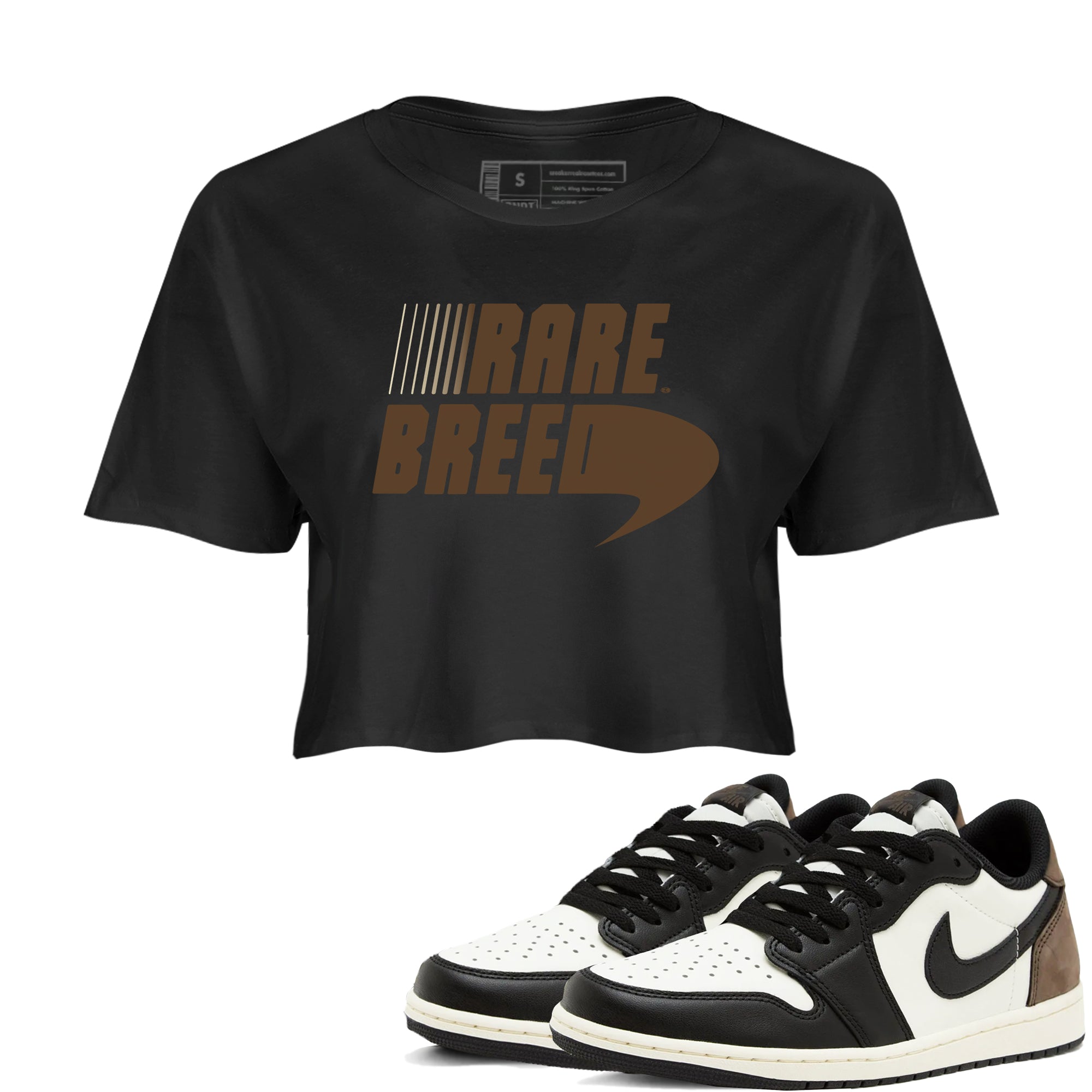 Rare Breed snkmatch Women's Top - Air Jordan 1 Mocha