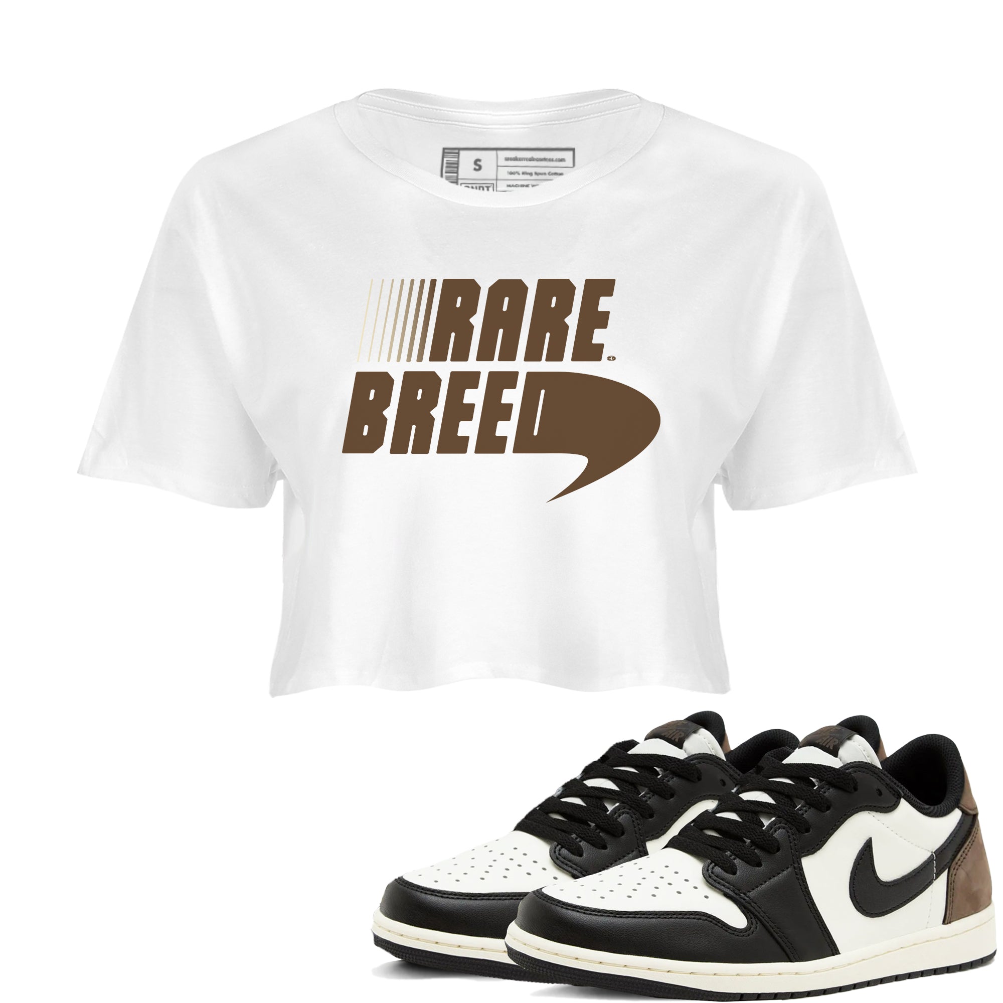 Rare Breed snkmatch Women's Top - Air Jordan 1 Mocha