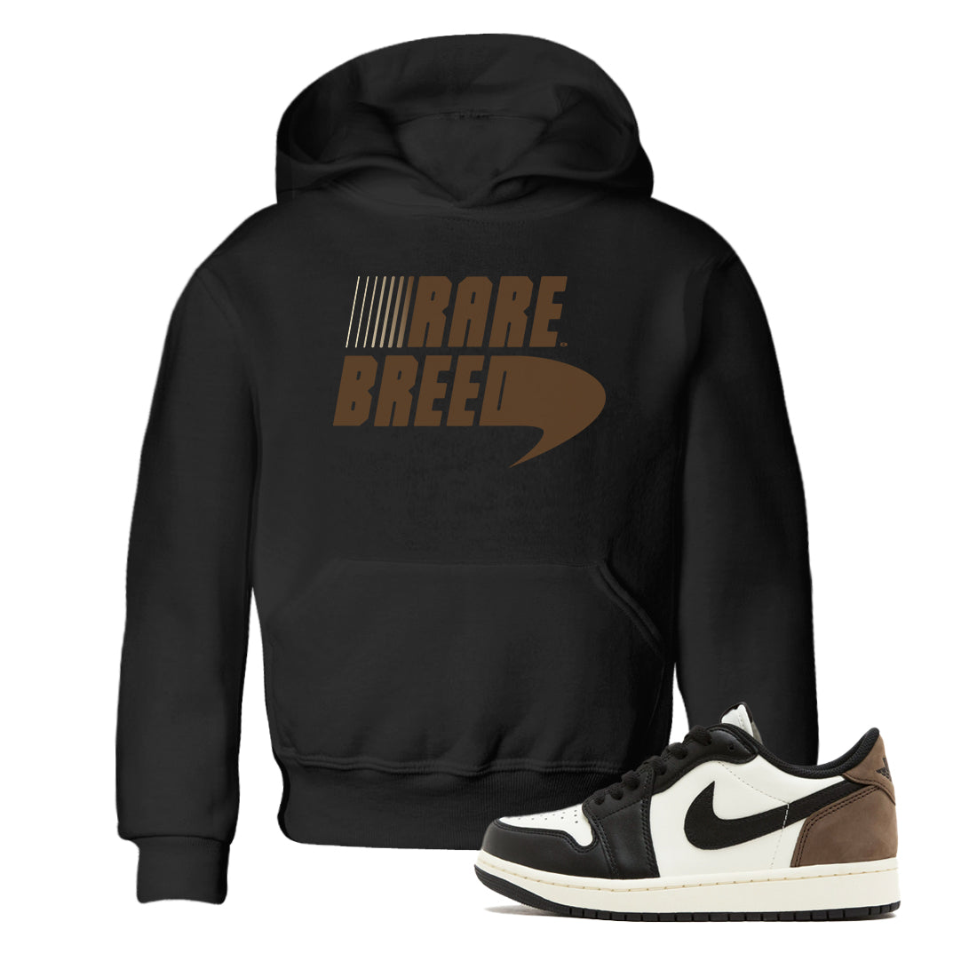 Rare Breed snkmatch Tees Kids - Air Jordan 1 Mocha