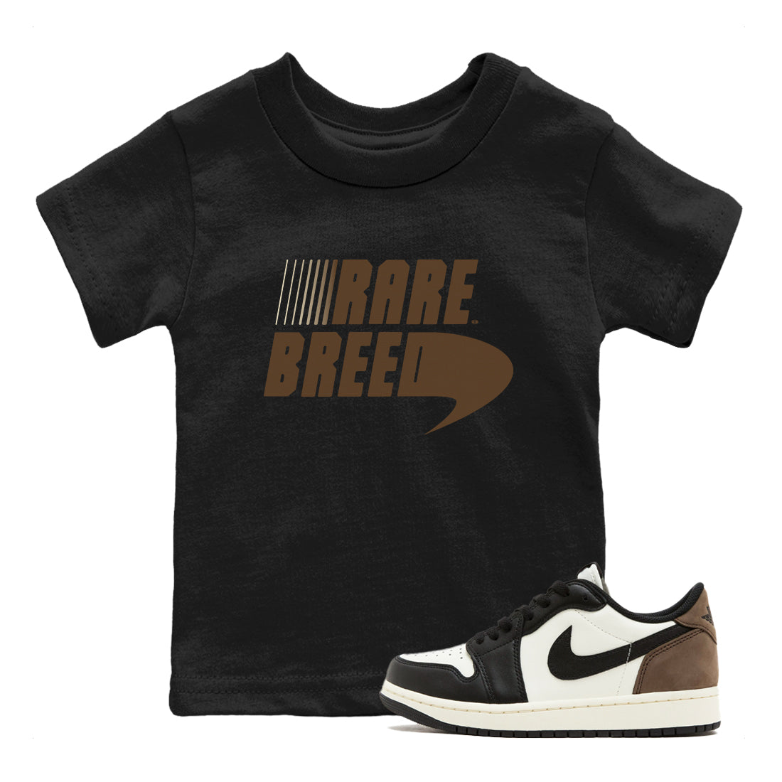 Rare Breed snkmatch Tees Kids - Air Jordan 1 Mocha