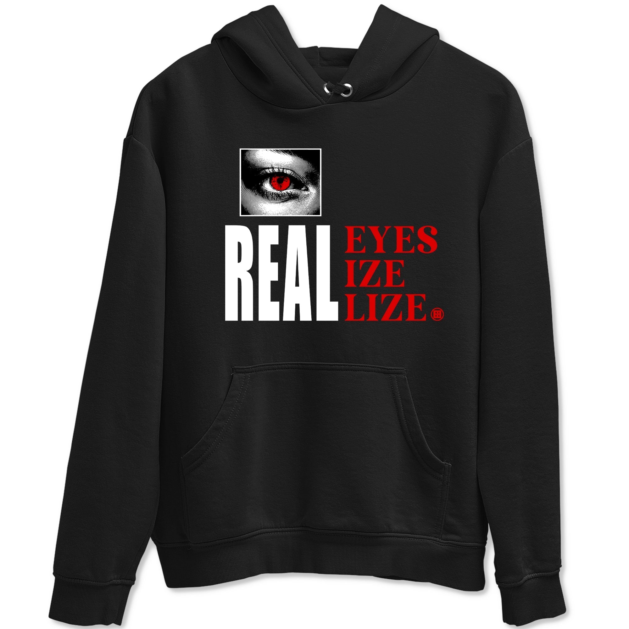 Real Eyes snkmatch Tees - Air Jordan 1 Black Toe