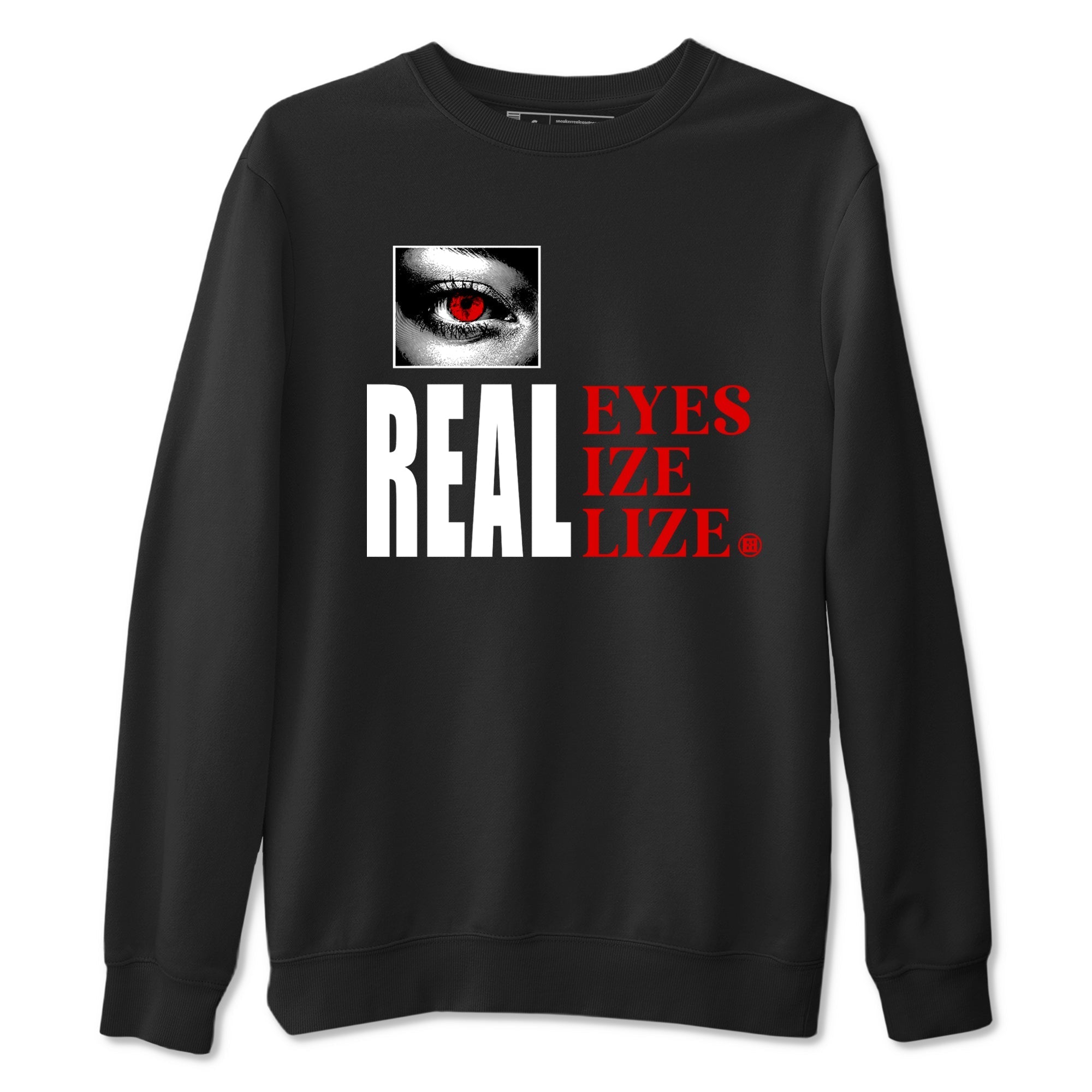Real Eyes snkmatch Tees - Air Jordan 1 Black Toe