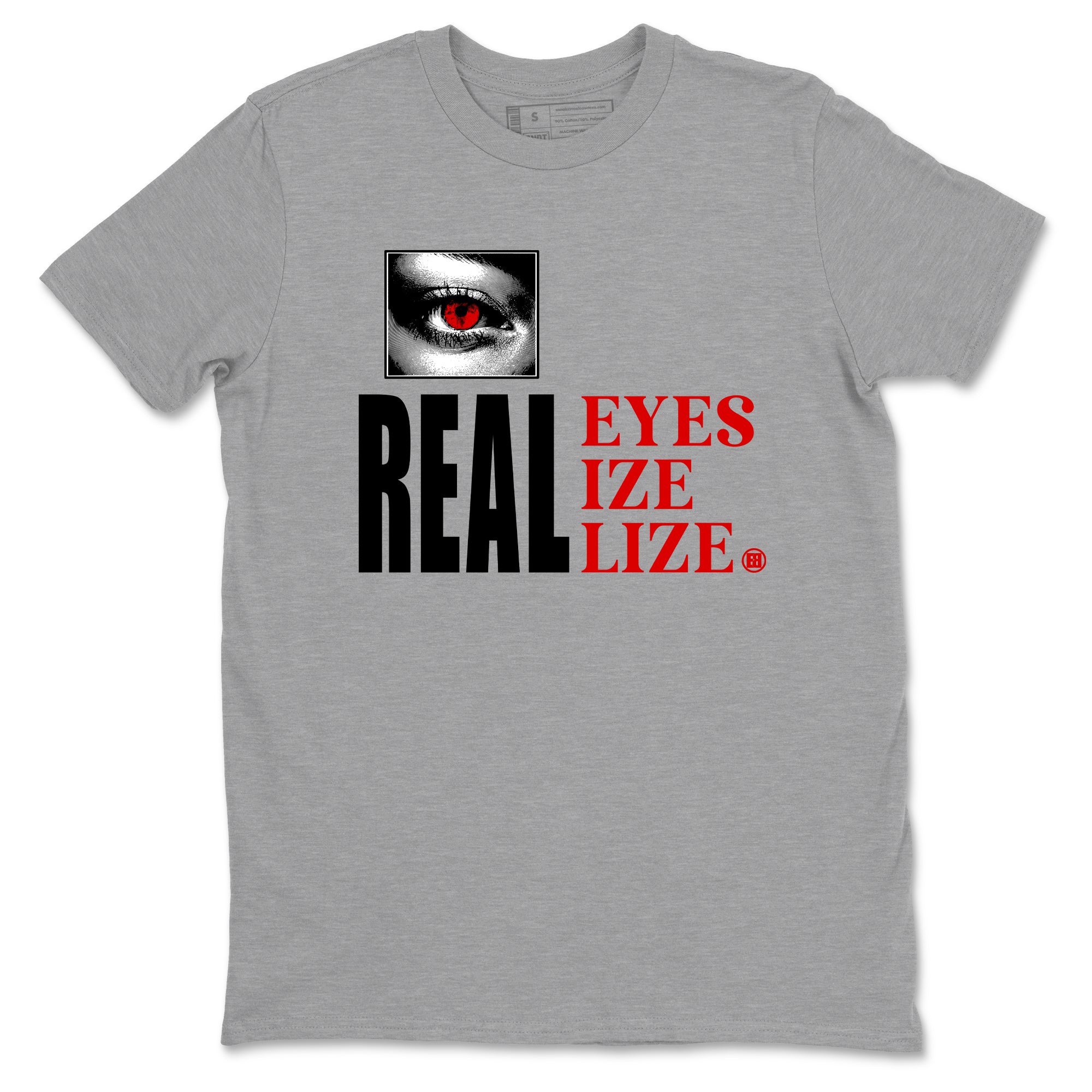 Real Eyes snkmatch Tees - Air Jordan 1 Black Toe