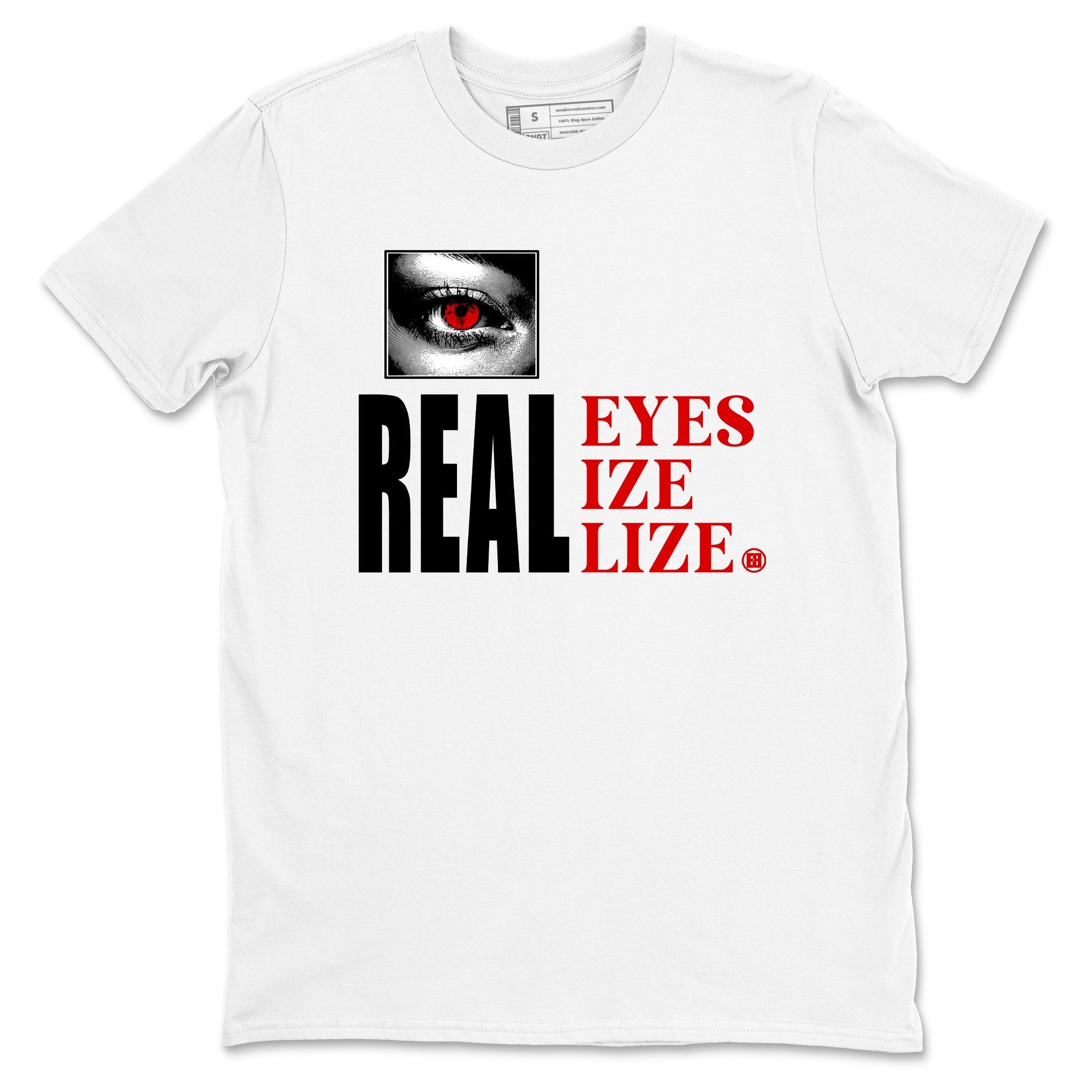 Real Eyes snkmatch Tees - Air Jordan 1 Black Toe