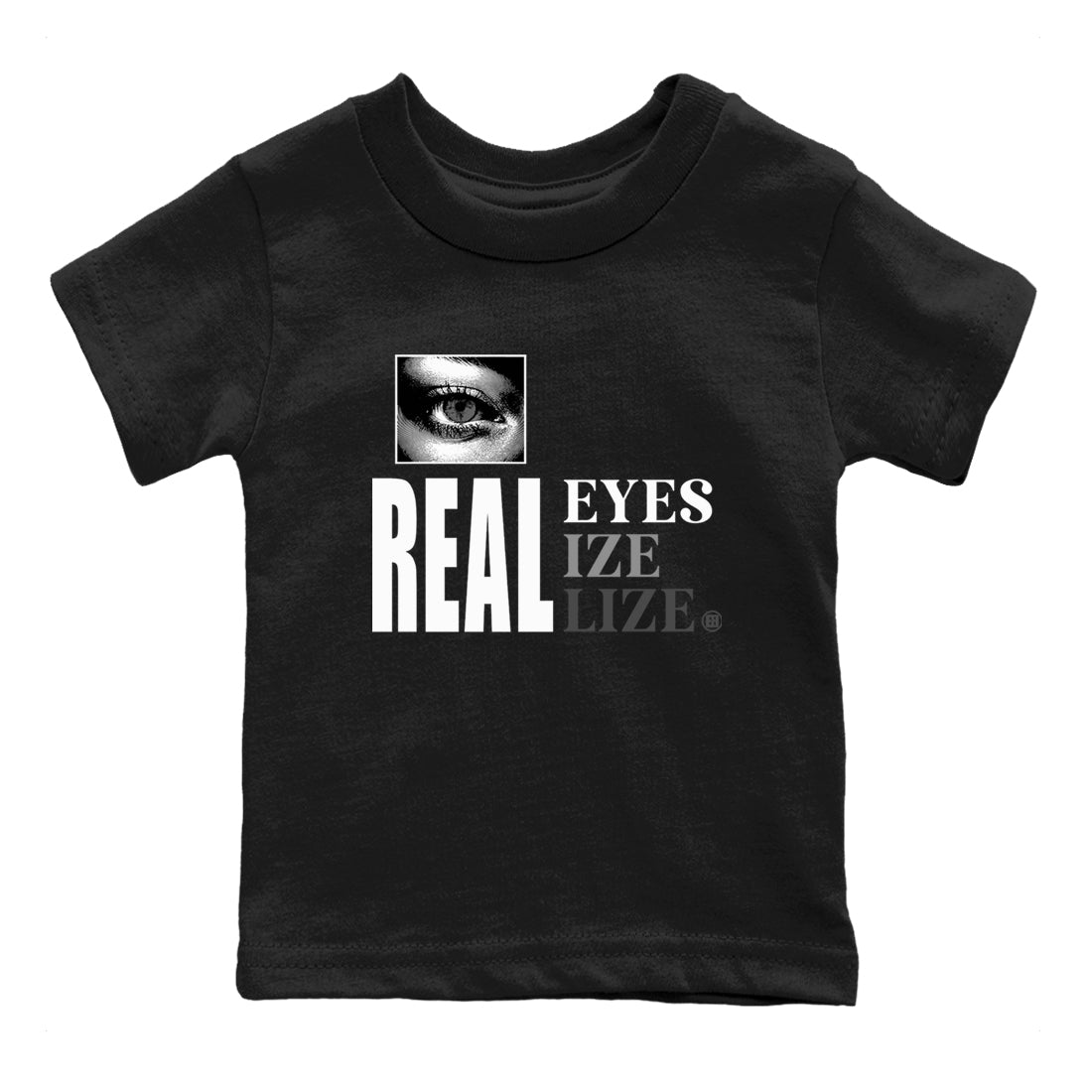 Real Eyes snkmatch Tees Kids - Air Jordan 9 Cool Grey