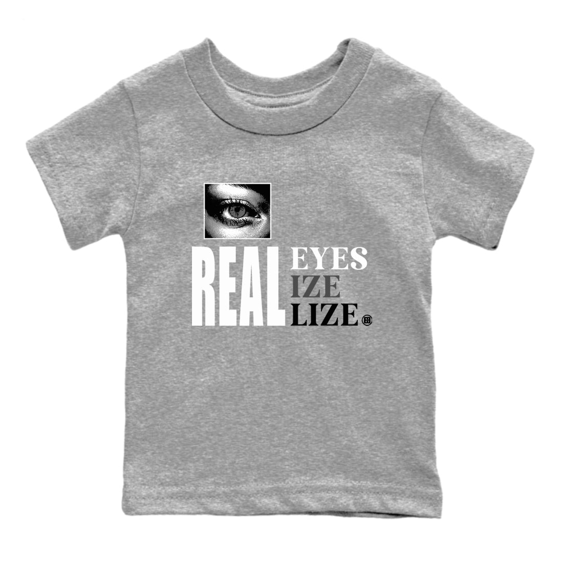 Real Eyes snkmatch Tees Kids - Air Jordan 9 Cool Grey