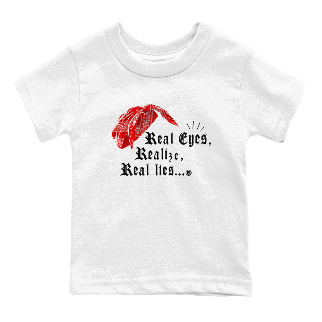 Real Eyes Realize Real Lies snkmatch Tees Kids - Air Jordan 12 Taxi Flip