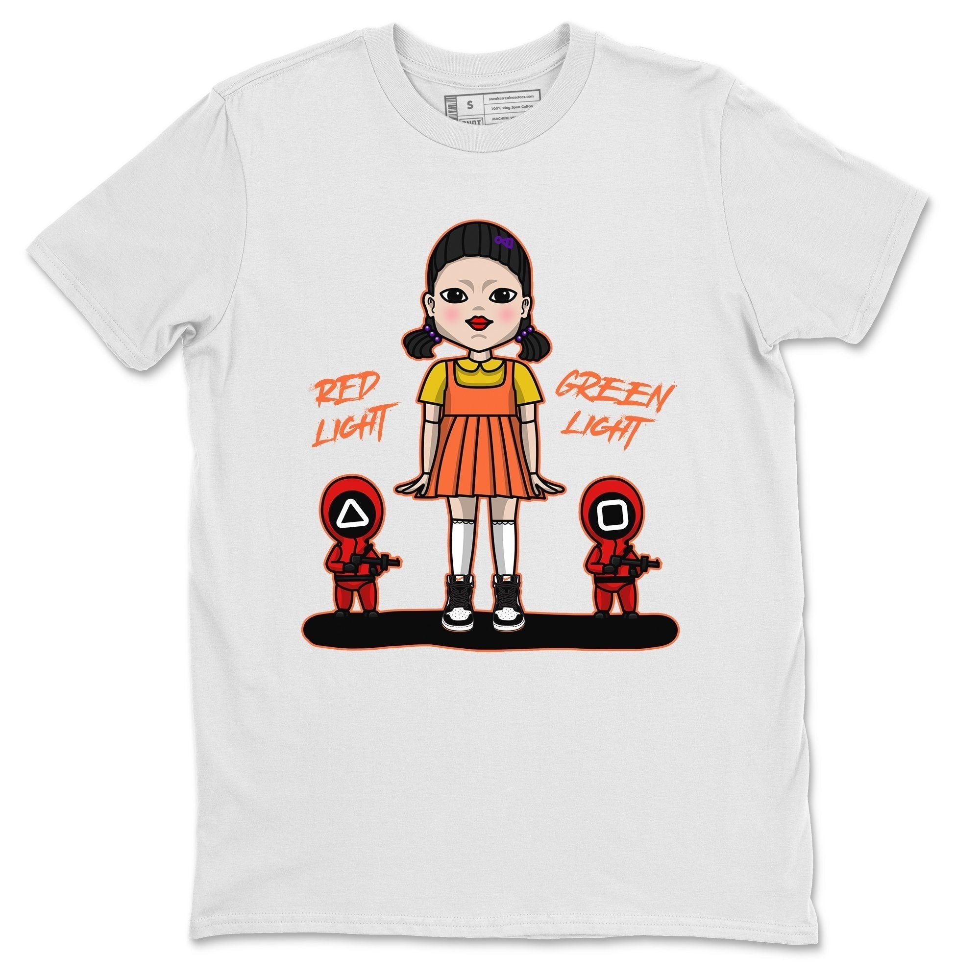 Red Light Green Light Unisex Tops - Air Jordan 1 Electro Orange