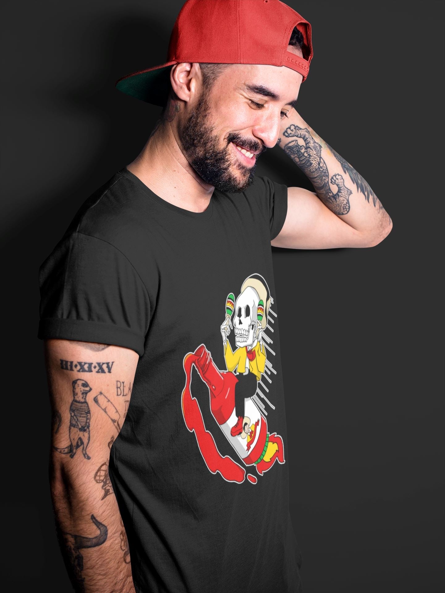 Red Rocket Unisex Tops - Air Jordan 9 Chile Red