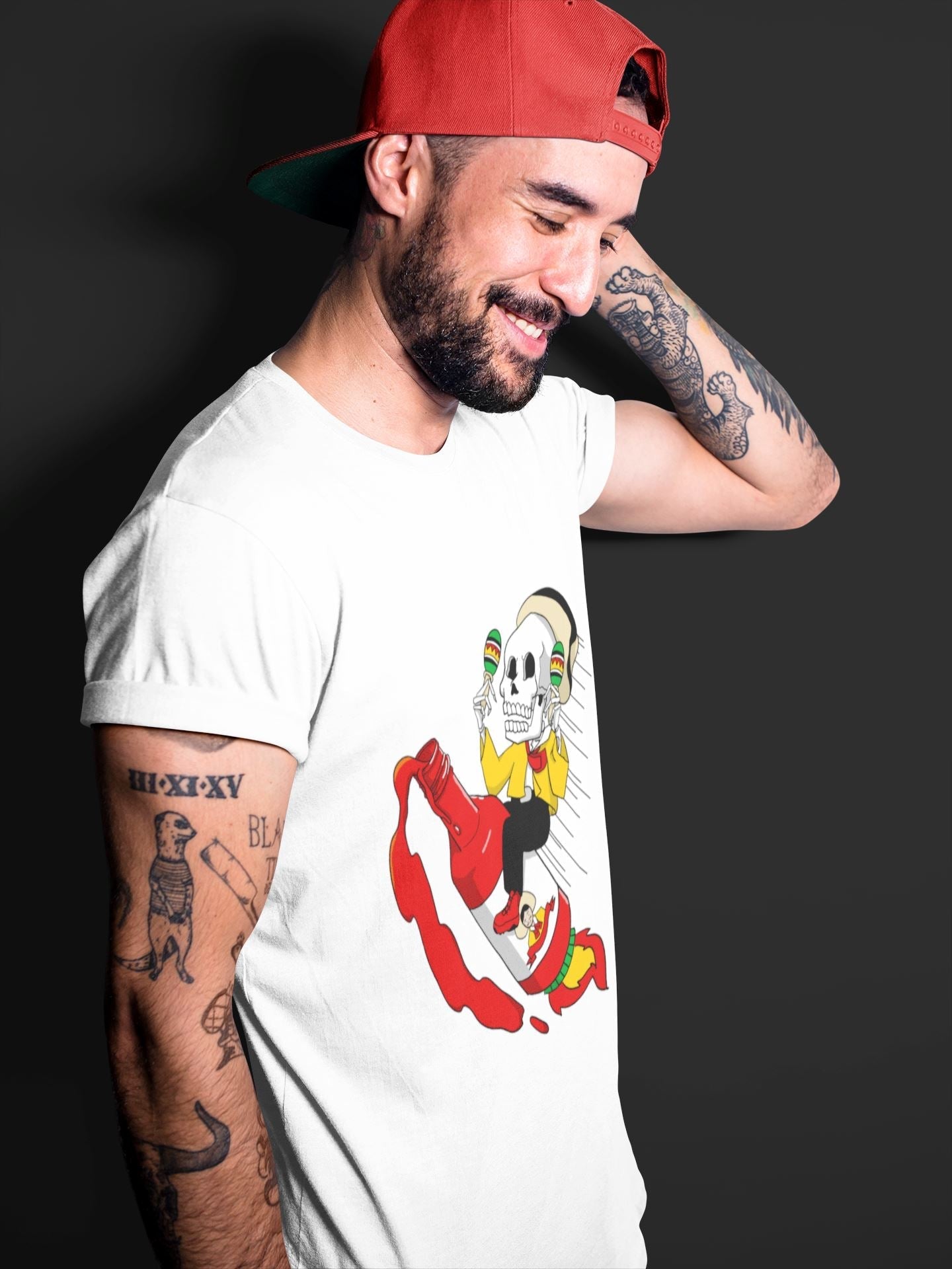 Red Rocket Unisex Tops - Air Jordan 9 Chile Red