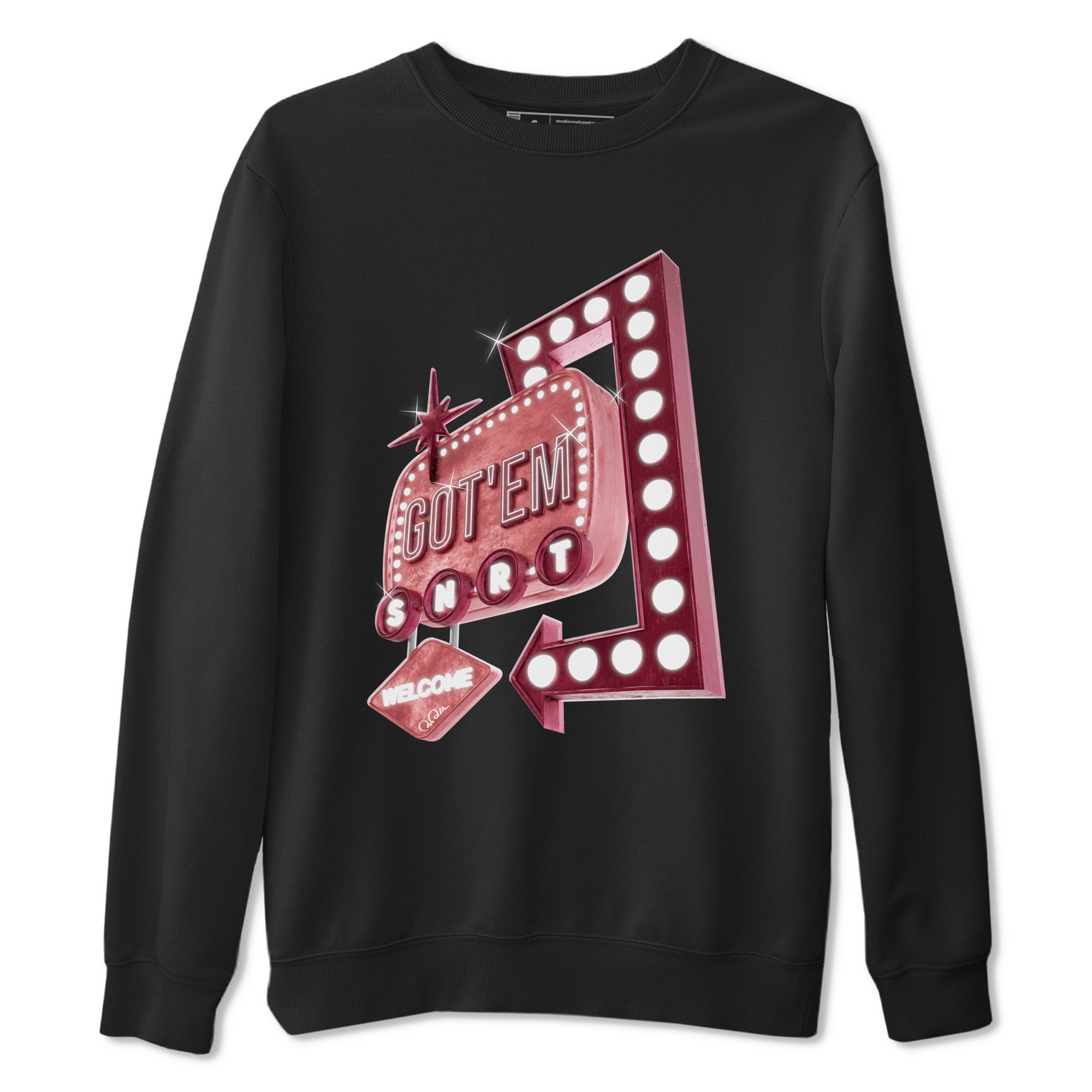 Retro Neon Sign snkmatch Tee - Dunk Valentines Day 2024