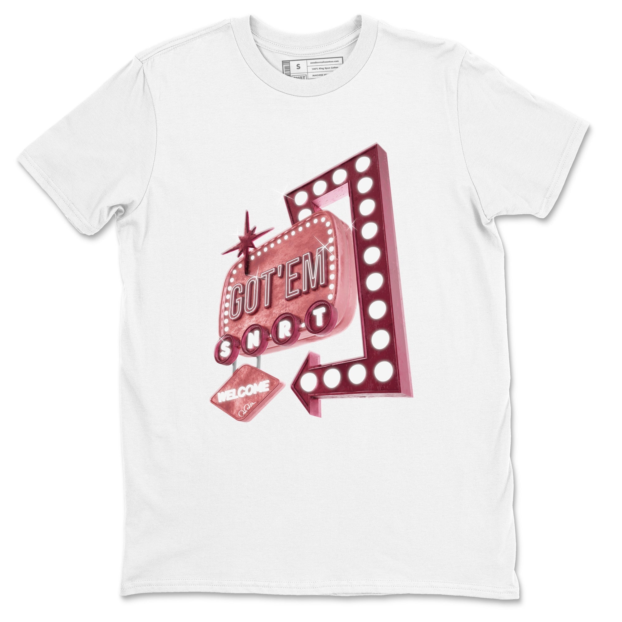Retro Neon Sign snkmatch Tee - Dunk Valentines Day 2024
