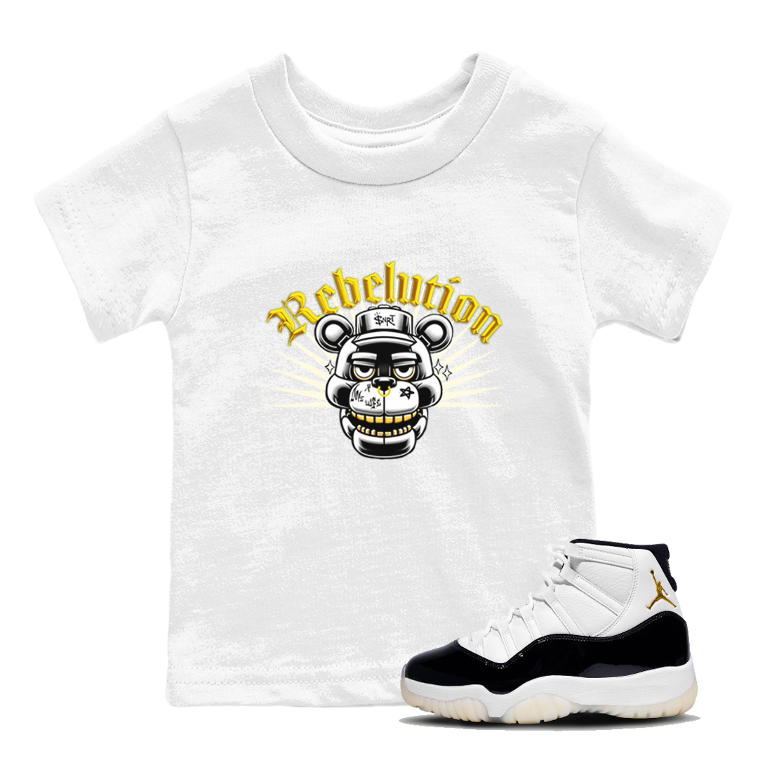 Revolution snkmatch Tee Kids - Air Jordan 11 Gratitude