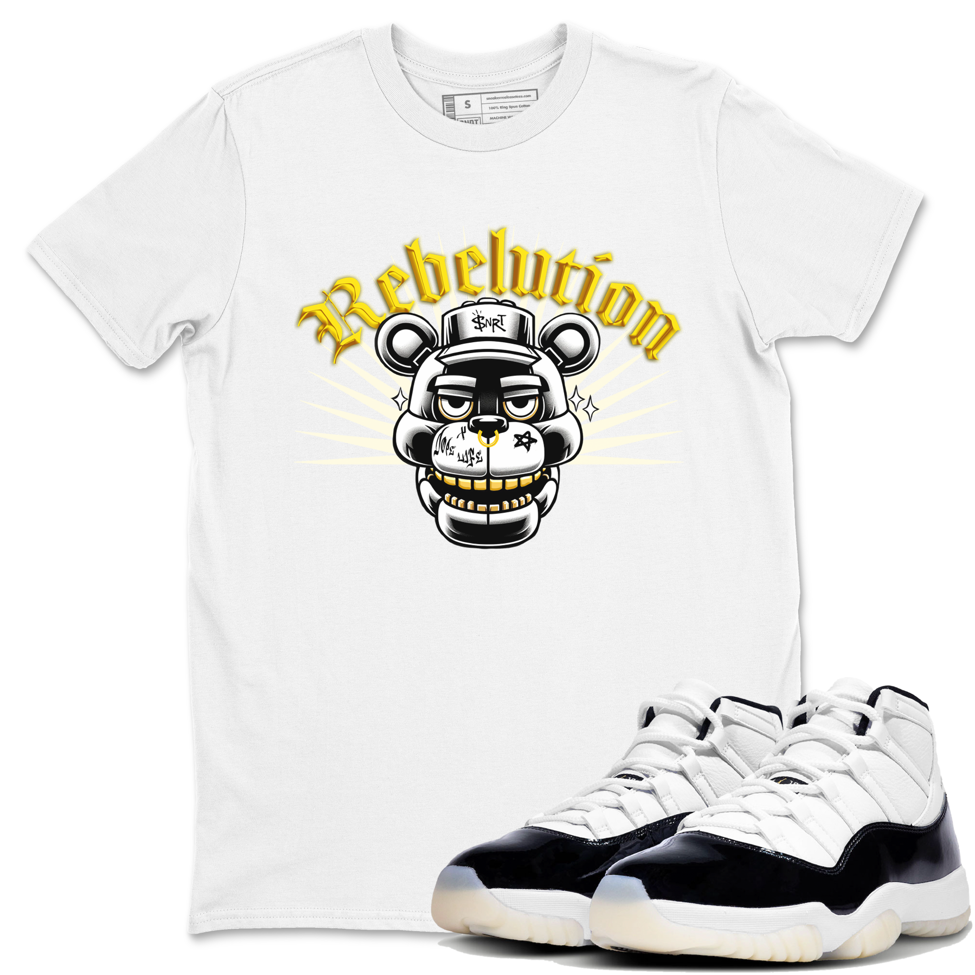 Revolution snkmatch Tee - Air Jordan 11 Gratitude