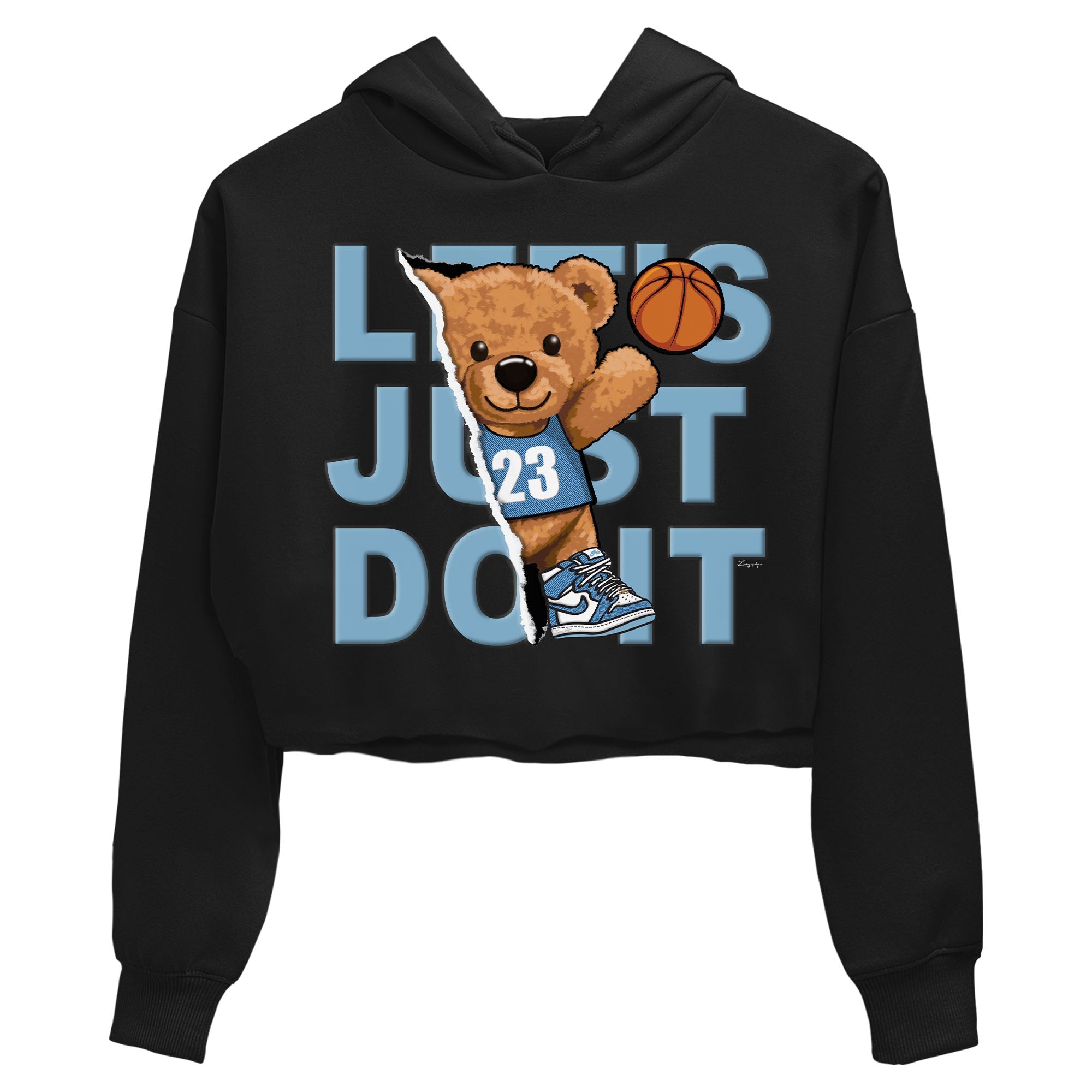 Rib Out Bear Women's Tops - Air Jordan 1 Denim