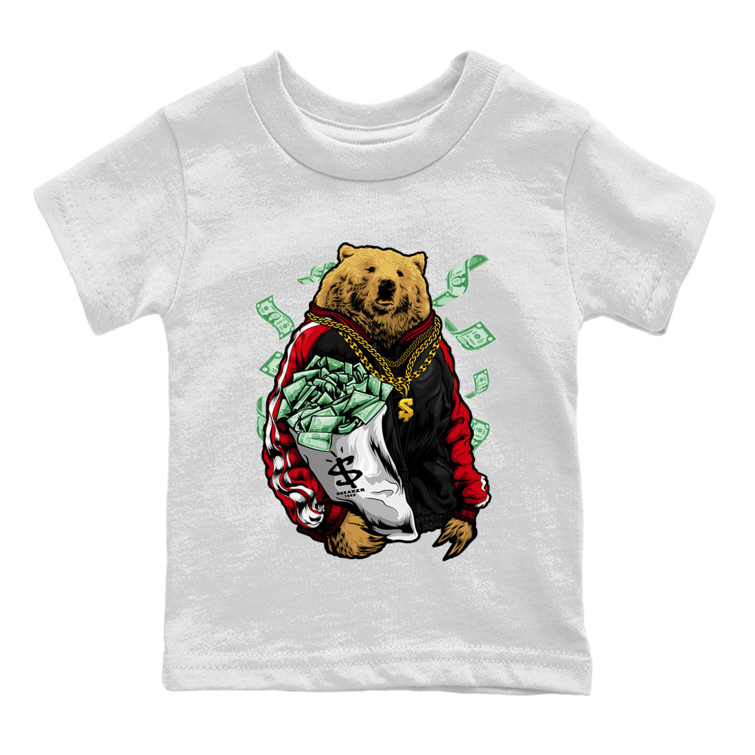 Rich Bear Kids Tops - Air Jordan 6 Toro Bravo