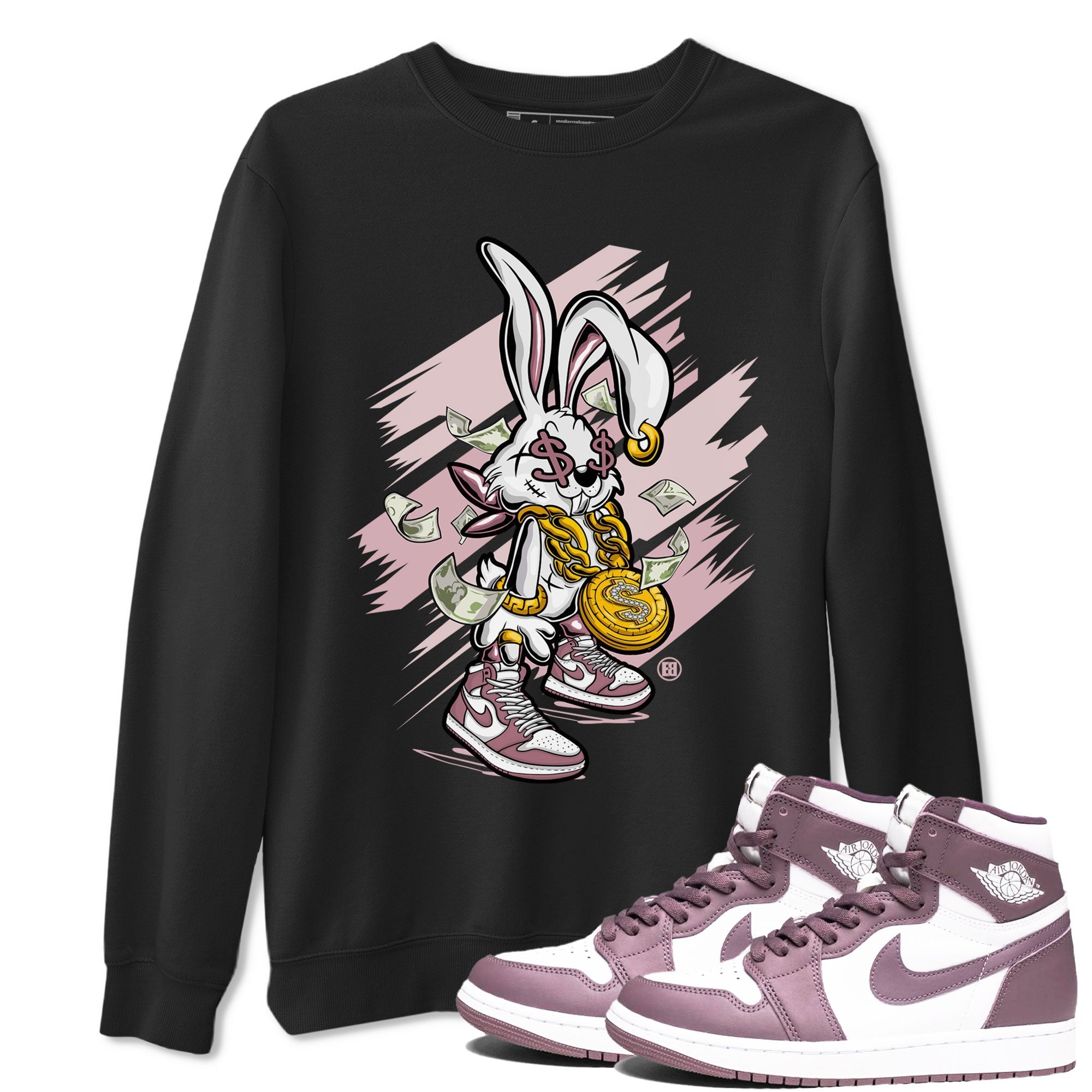 Rich Bunny snkmatch Tee - Air Jordan 1 Mauve