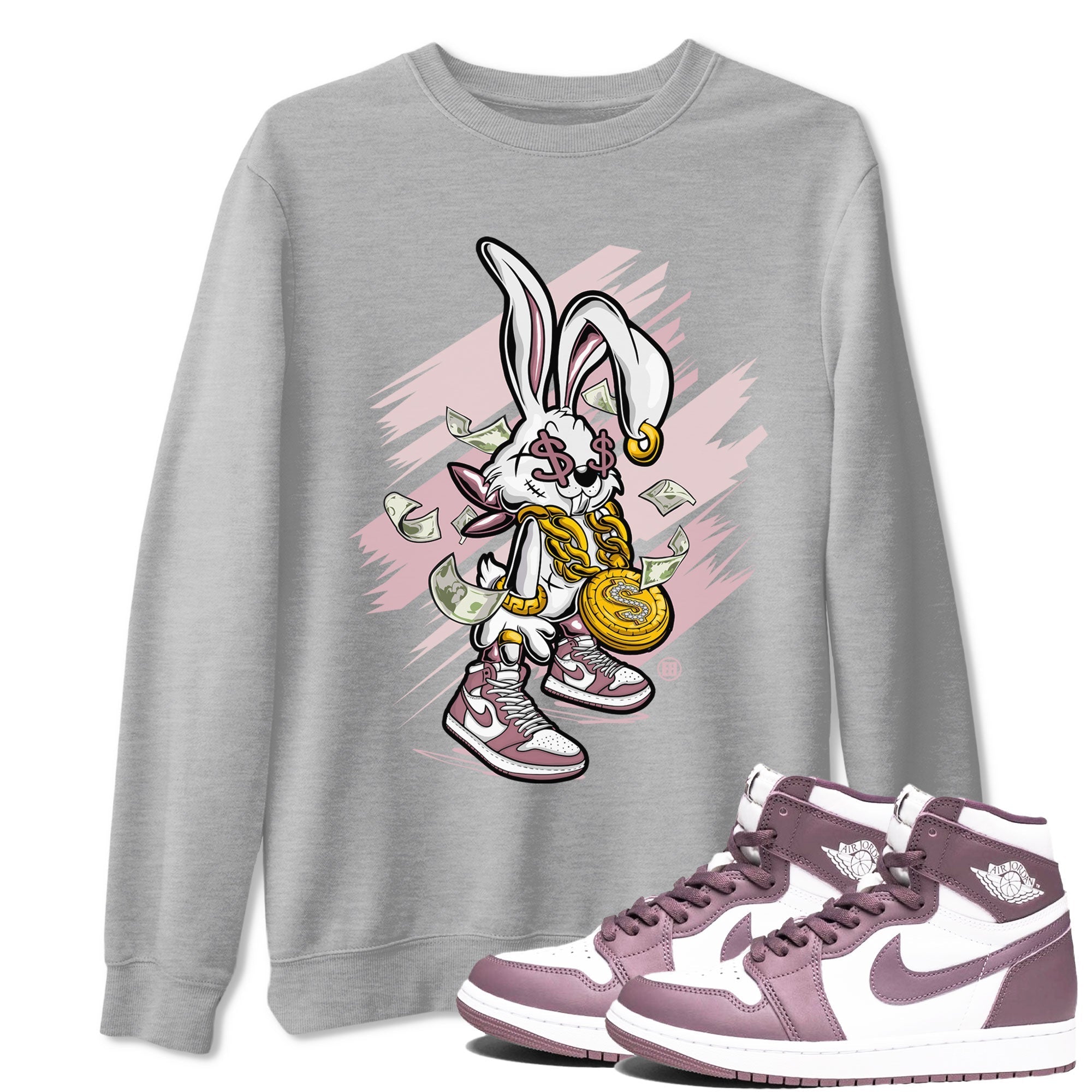 Rich Bunny snkmatch Tee - Air Jordan 1 Mauve