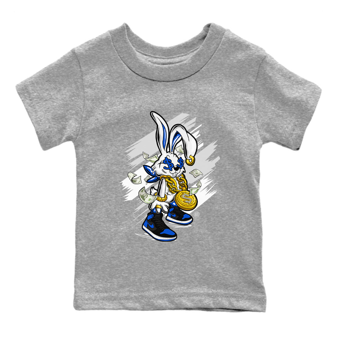 Rich Bunny snkmatch Tee Kids - Air Jordan 1 Royal Reimagined