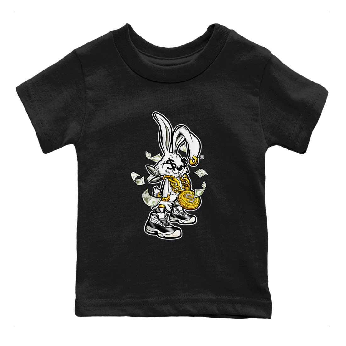 Rich Bunny snkmatch Tees Kids - Air Jordan 11 Gratitude