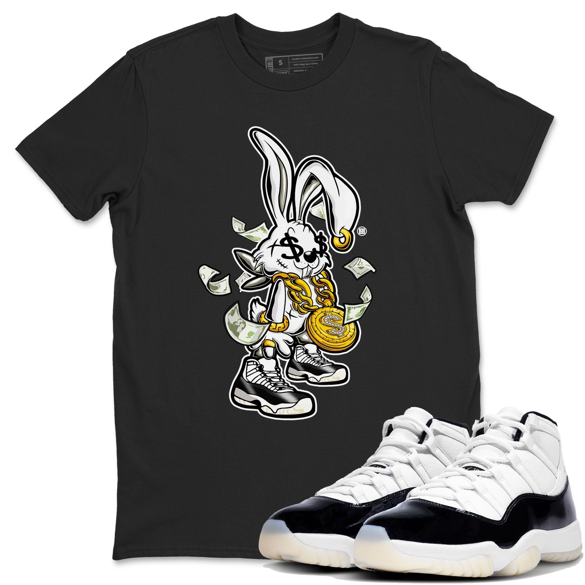 Rich Bunny snkmatch Tees - Air Jordan 11 Gratitude