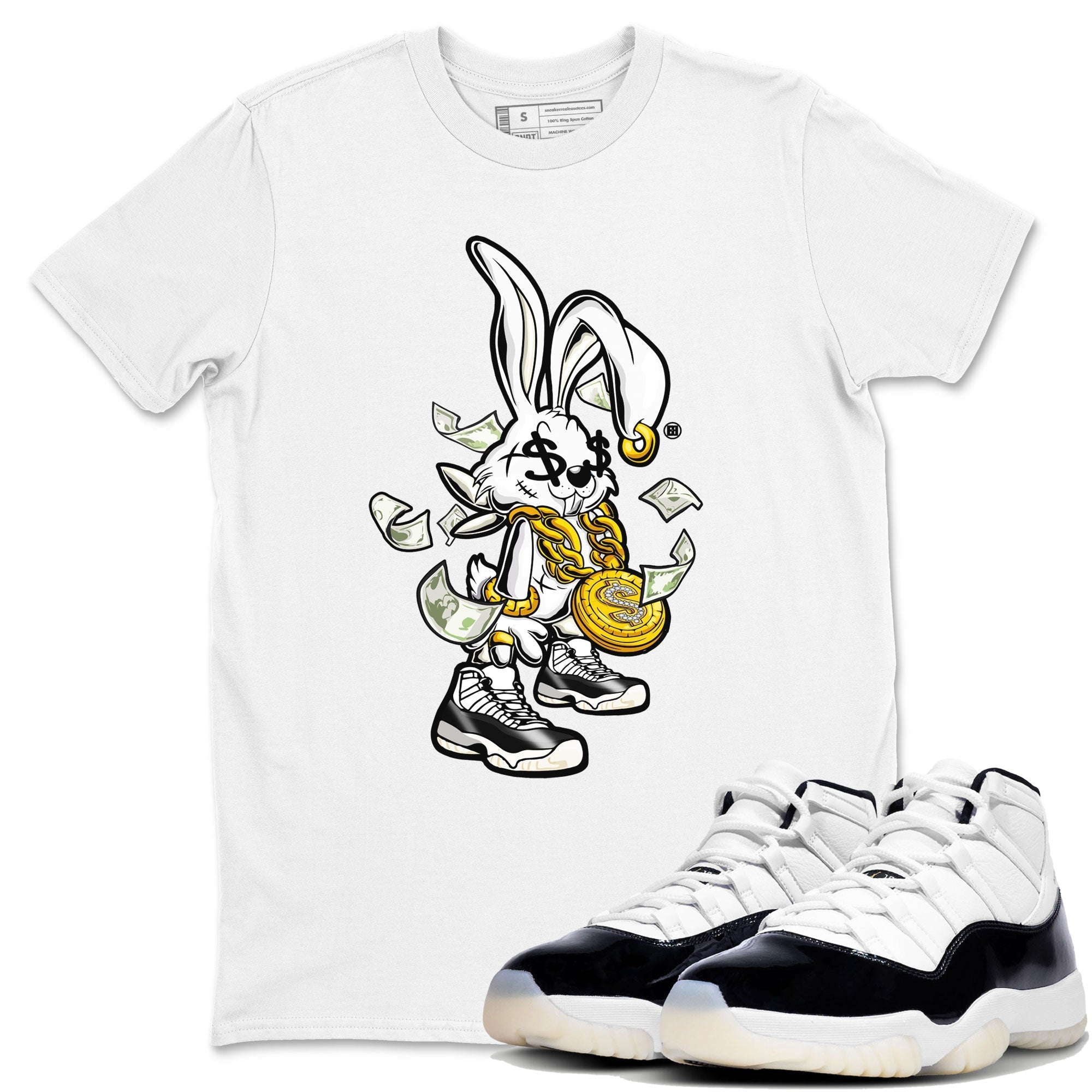 Rich Bunny snkmatch Tees - Air Jordan 11 Gratitude