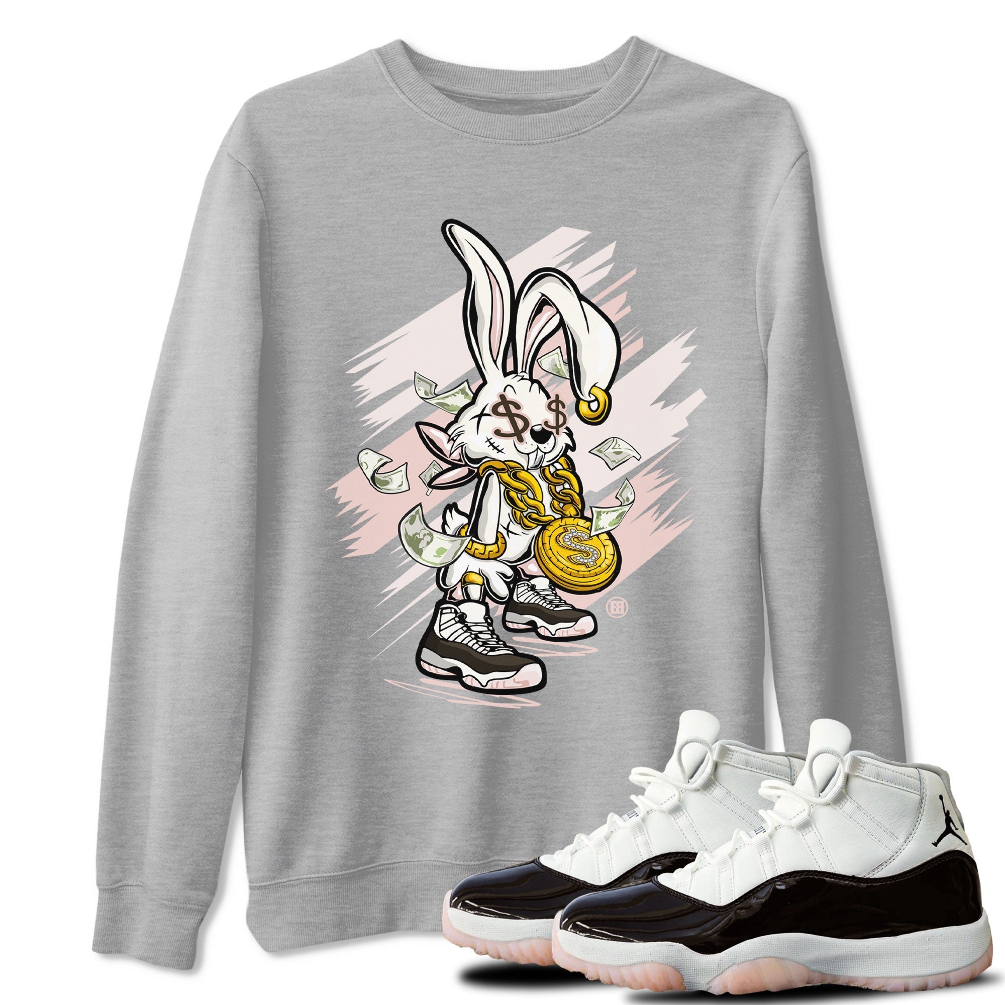Rich Bunny snkmatch Tee - Air Jordan 11 Neapolitan