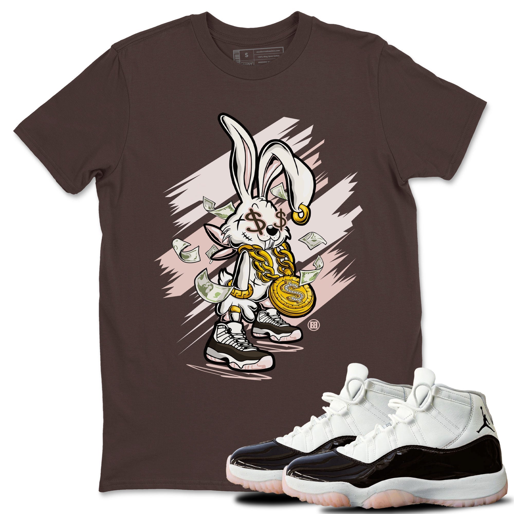 Rich Bunny snkmatch Tee - Air Jordan 11 Neapolitan