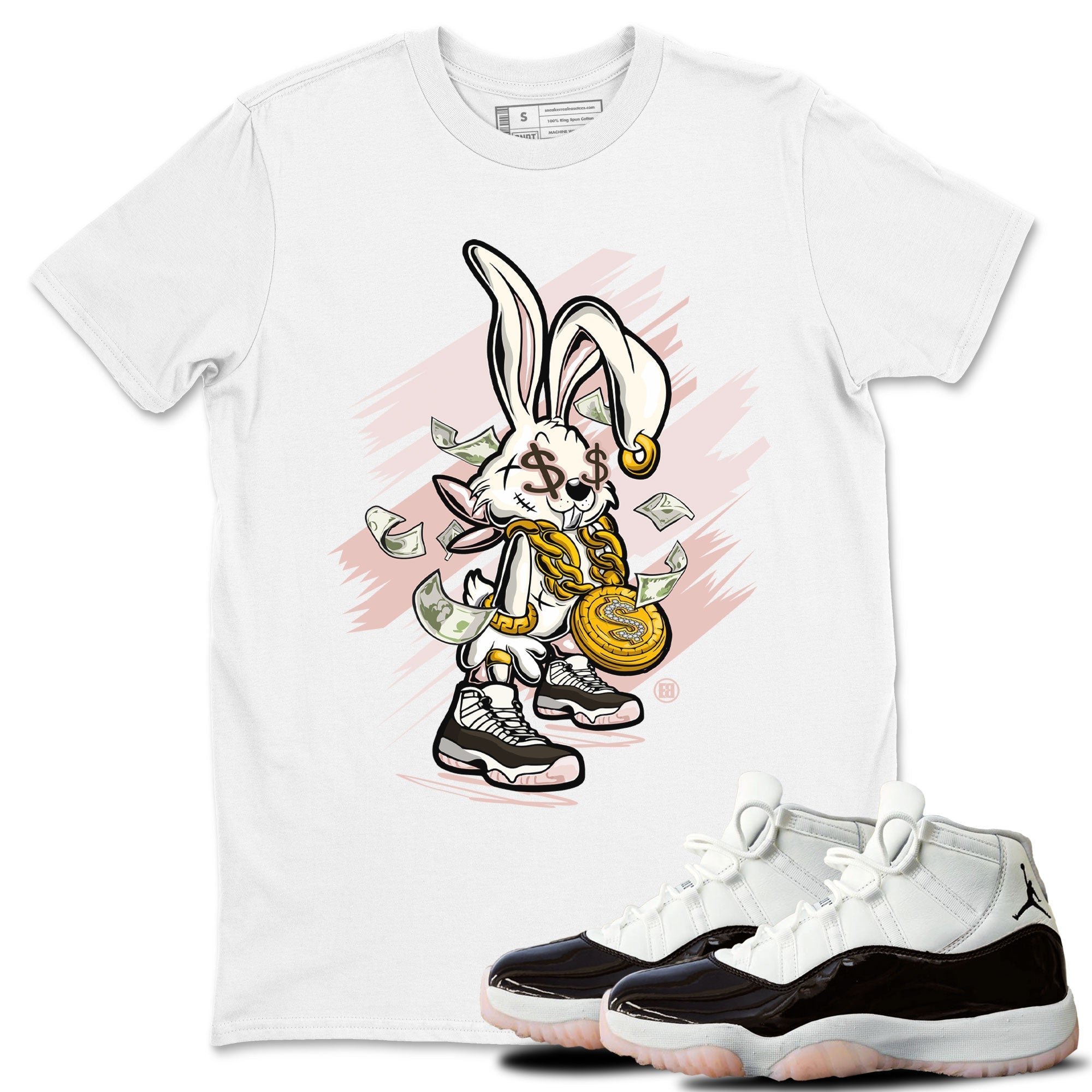 Rich Bunny snkmatch Tee - Air Jordan 11 Neapolitan