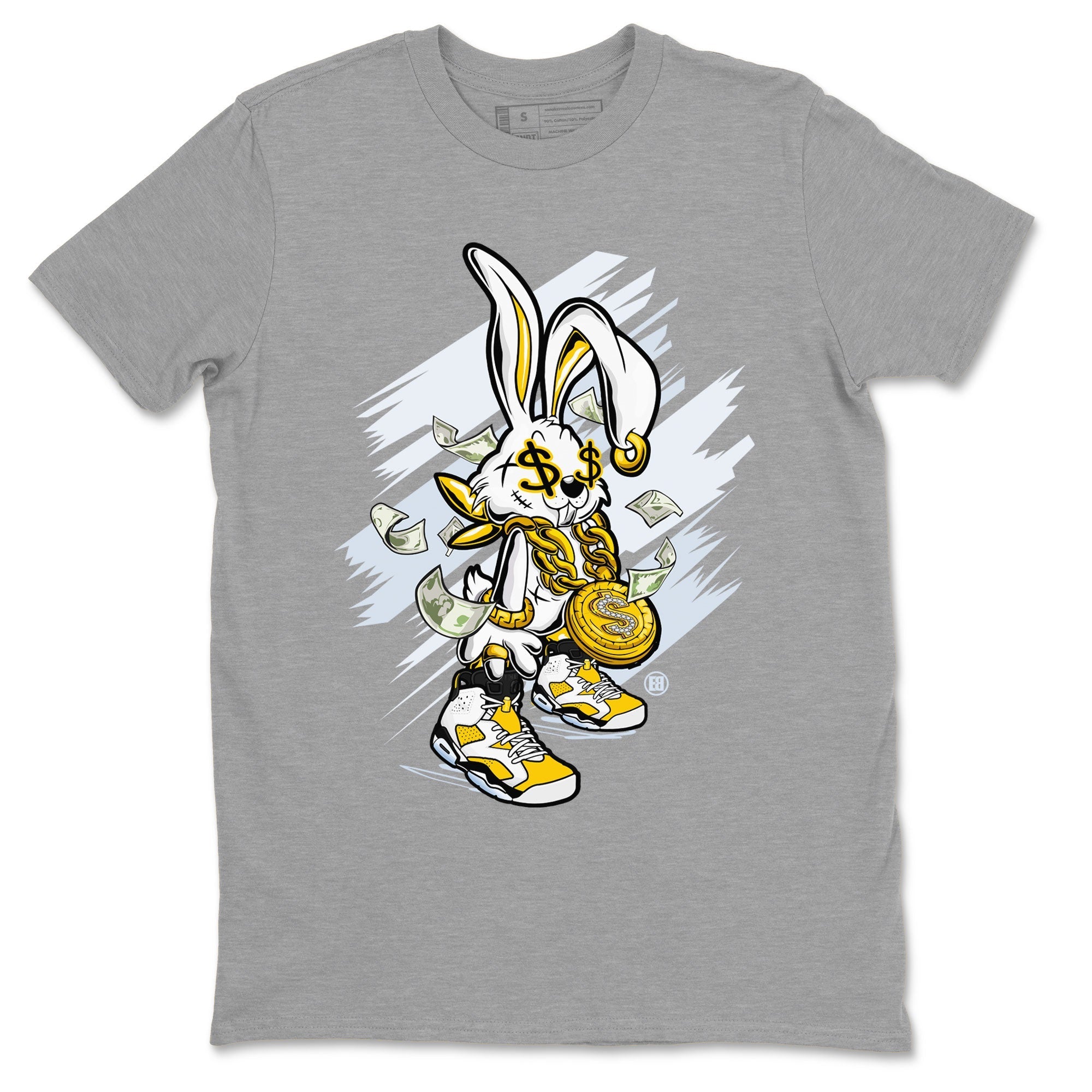 Rich Bunny snkmatch Tee - Air Jordan 6 Yellow Ochre