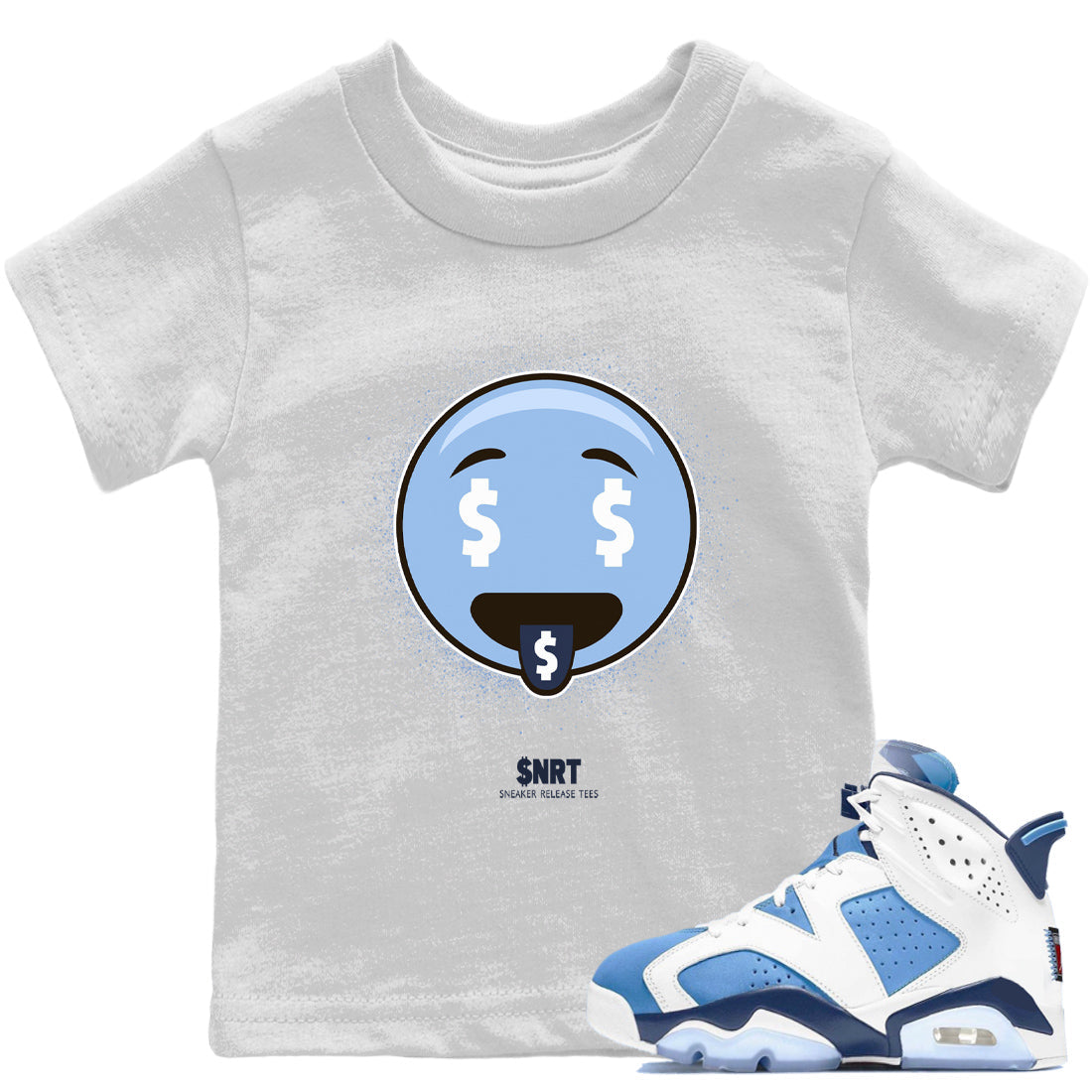 Rich Tongue Kids Tops - Air Jordan 6 UNC