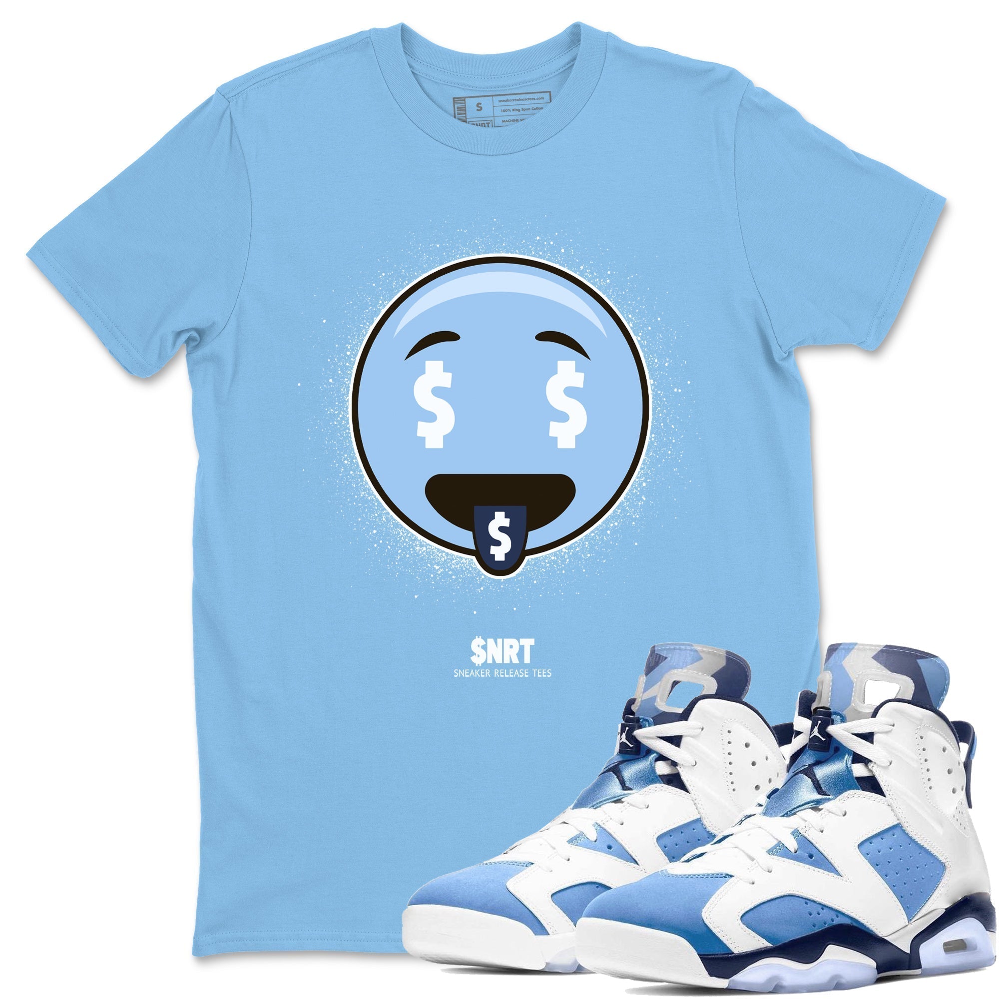 Rich Tongue Unisex Tops - Air Jordan 6 UNC