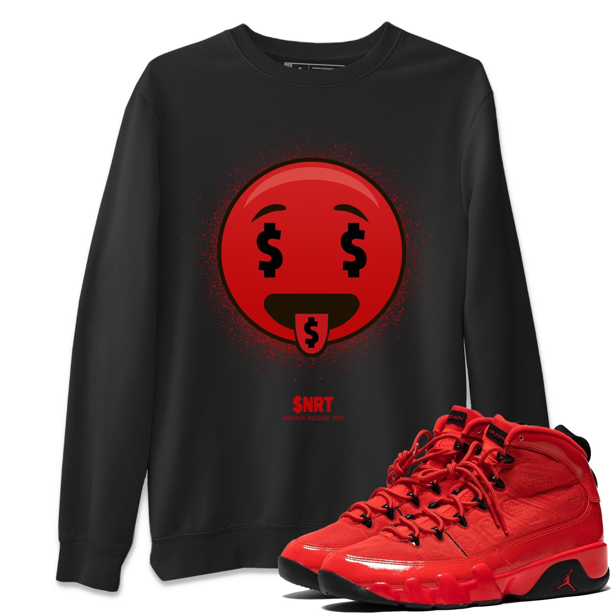 Rich Tongue Unisex Tops - Air Jordan 9 Chile Red