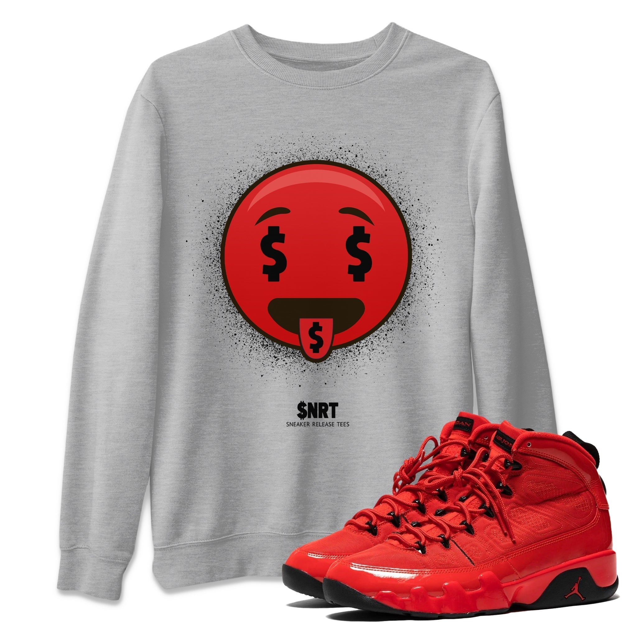 Rich Tongue Unisex Tops - Air Jordan 9 Chile Red