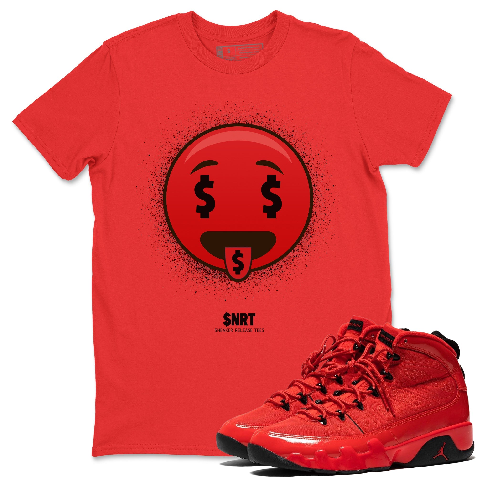 Rich Tongue Unisex Tops - Air Jordan 9 Chile Red