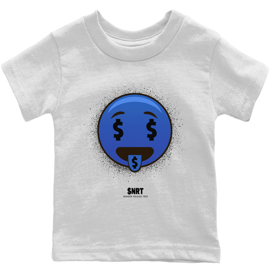 Rich Tongue Kids Tops - Yeezy 350 Dazzling Blue