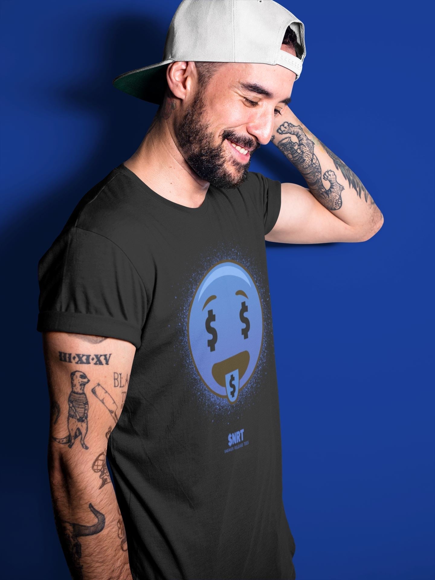 Rich Tongue Unisex Tops - Yeezy 350 Dazzling Blue