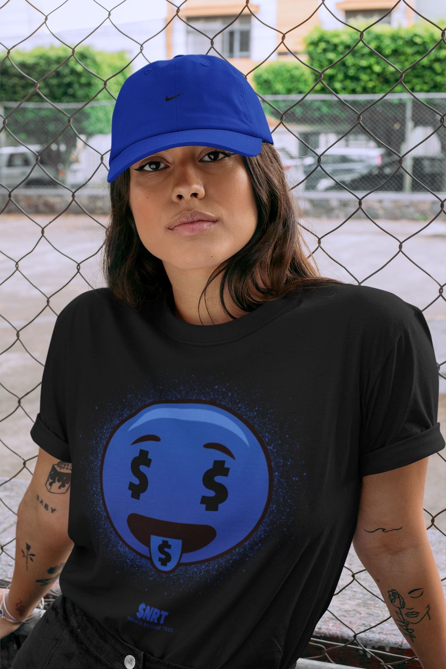 Rich Tongue Unisex Tops - Yeezy 350 Dazzling Blue