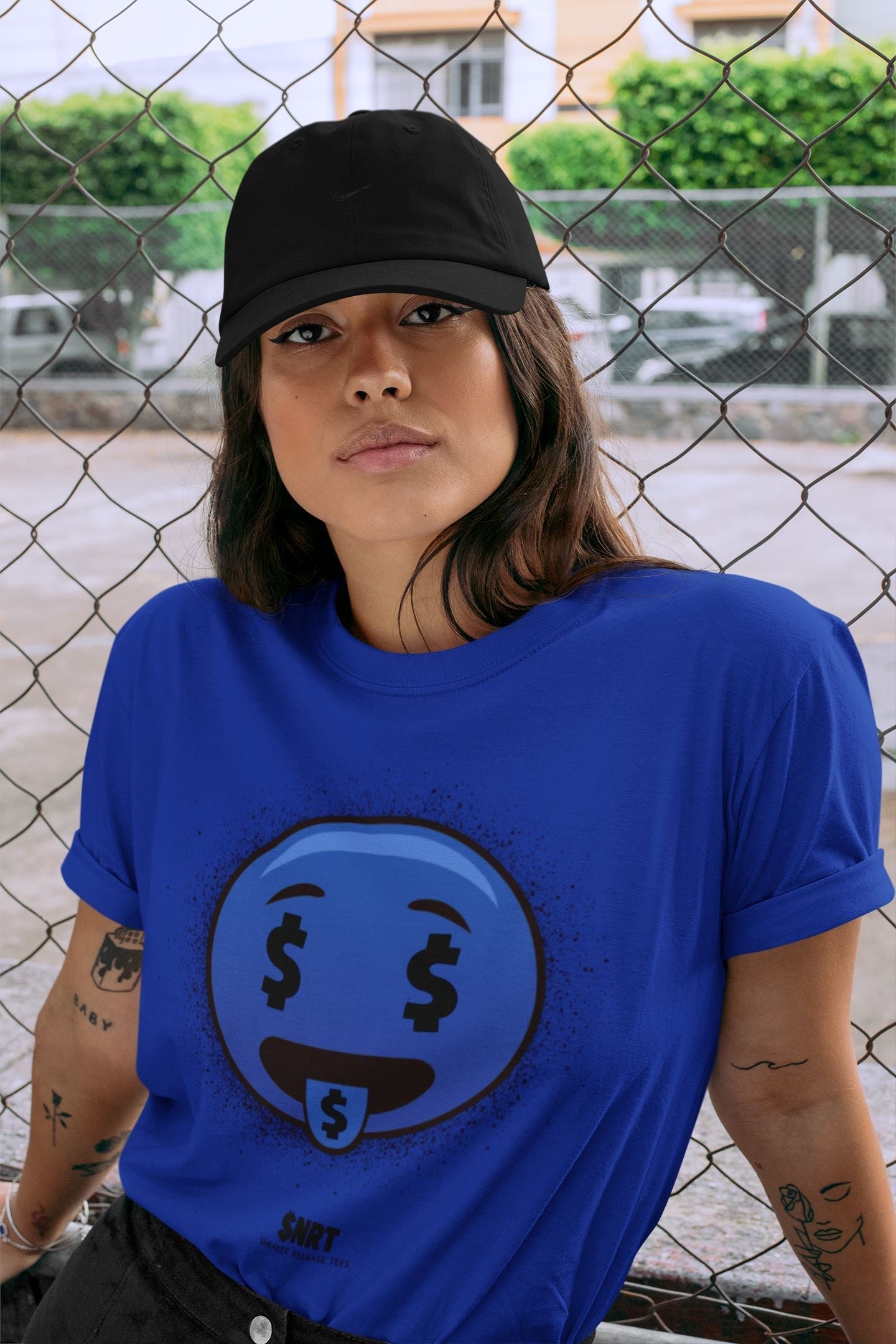 Rich Tongue Unisex Tops - Yeezy 350 Dazzling Blue