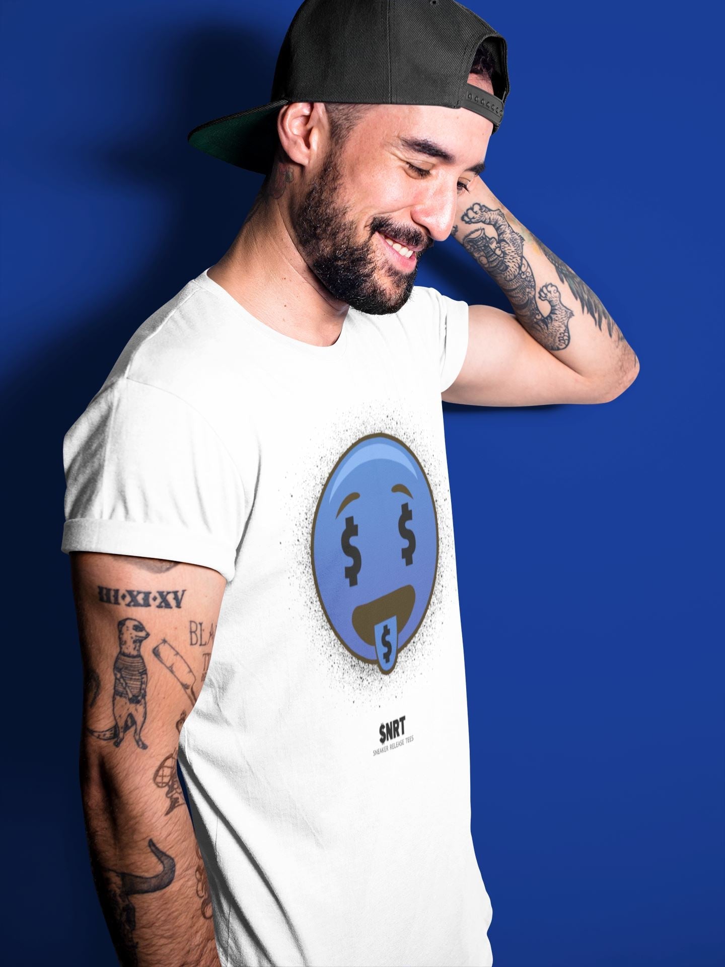 Rich Tongue Unisex Tops - Yeezy 350 Dazzling Blue