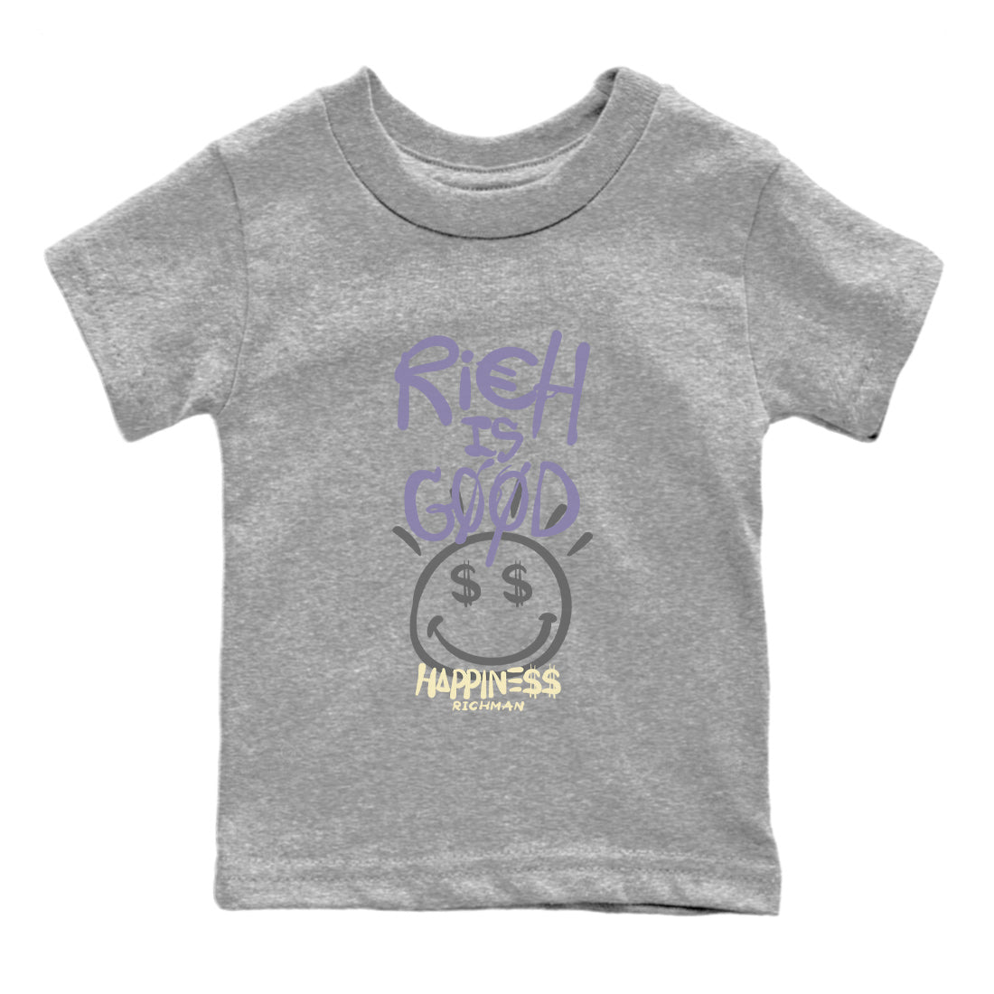 Rich Is Good Kids Tops - Air Jordan 5 Indigo Haze