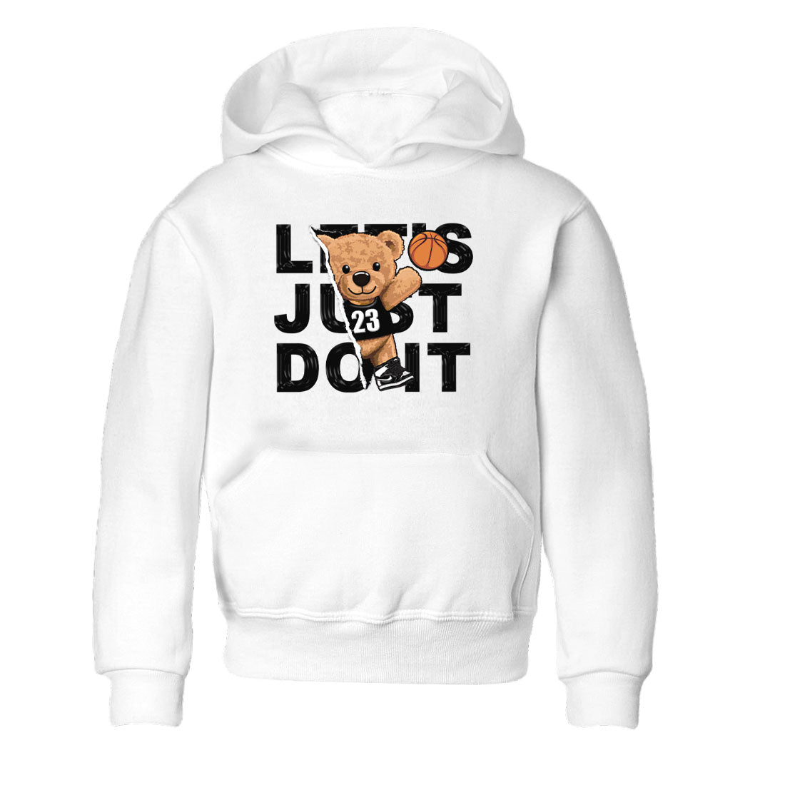 Rip Out Bear snkmatch Tees Kids - Air Jordan 1 Black White