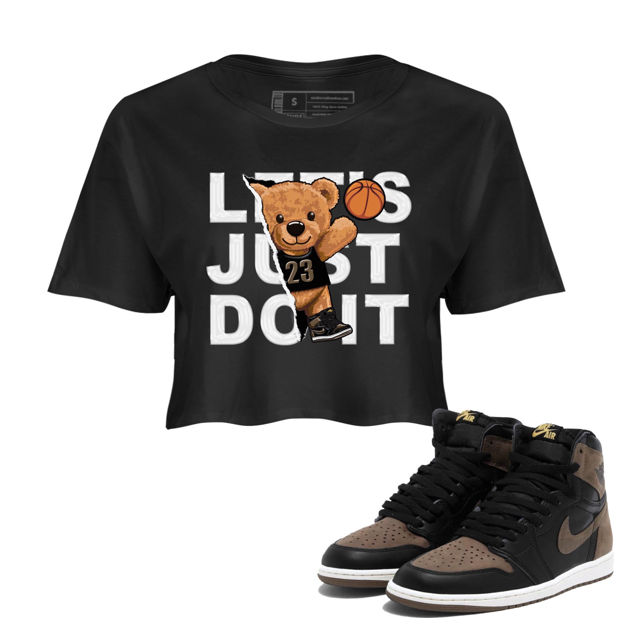 Rip Out Bear snkmatch Women's Top - Air Jordan 1 Palomino