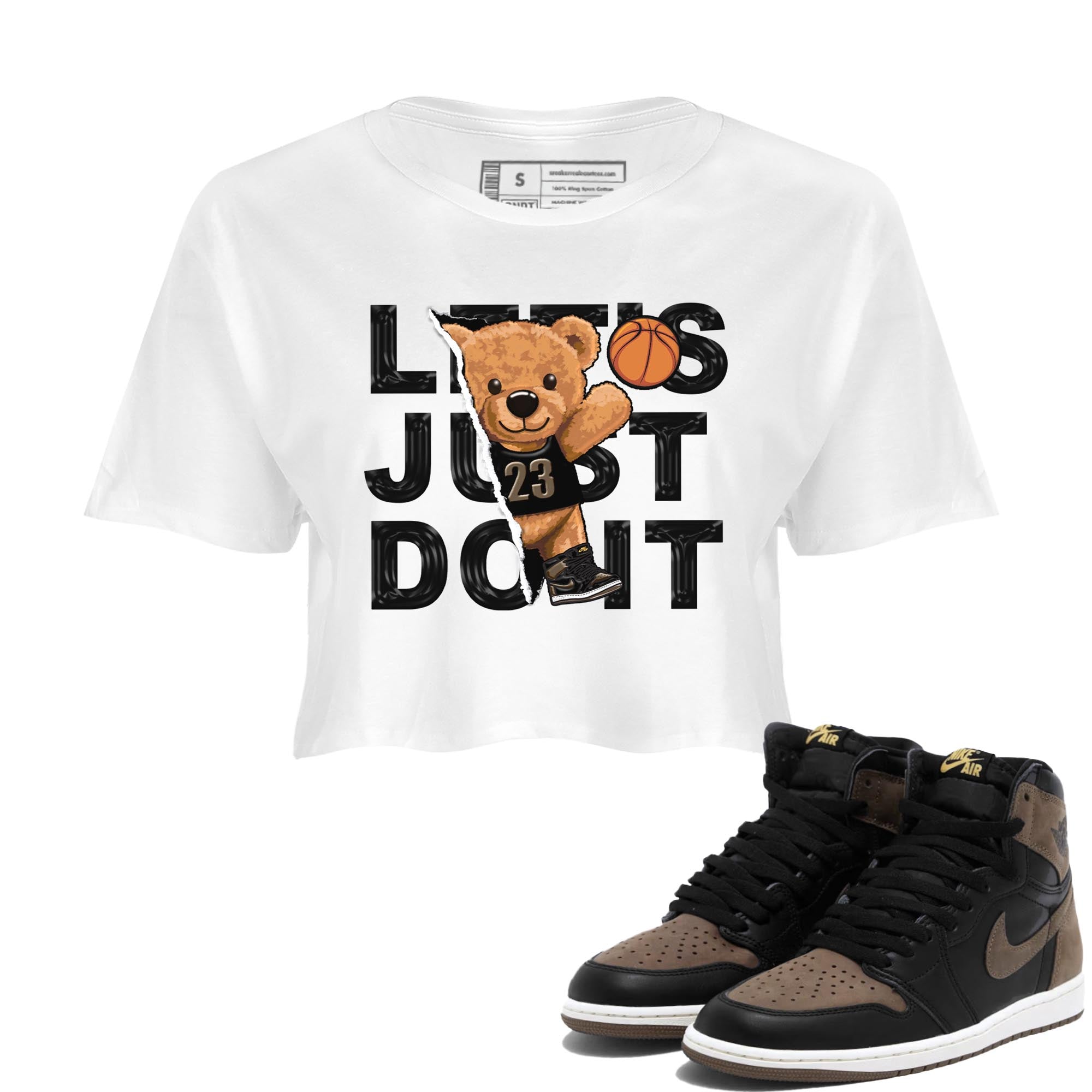 Rip Out Bear snkmatch Women's Top - Air Jordan 1 Palomino