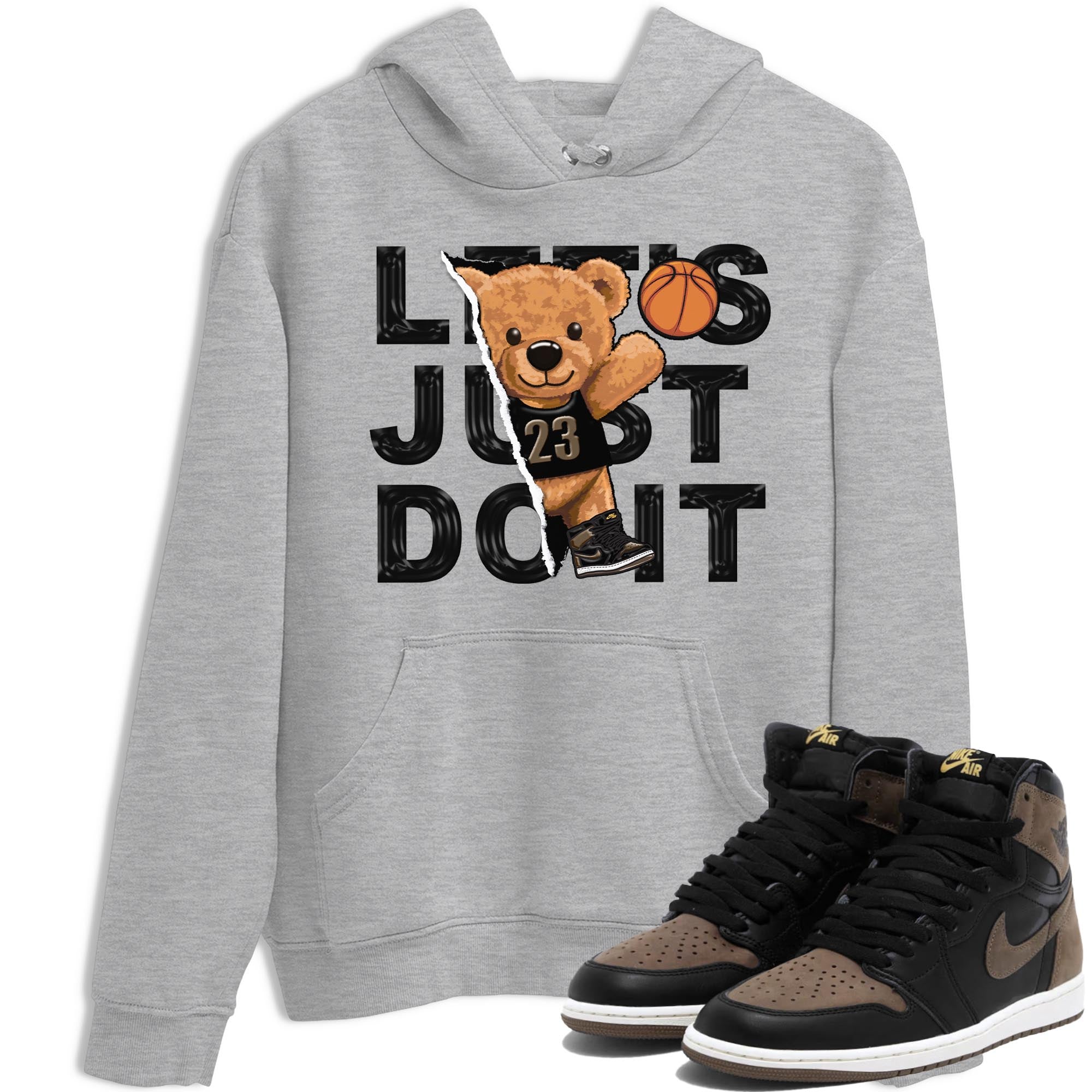 Rip Out Bear snkmatch Tee - Air Jordan 1 Palomino