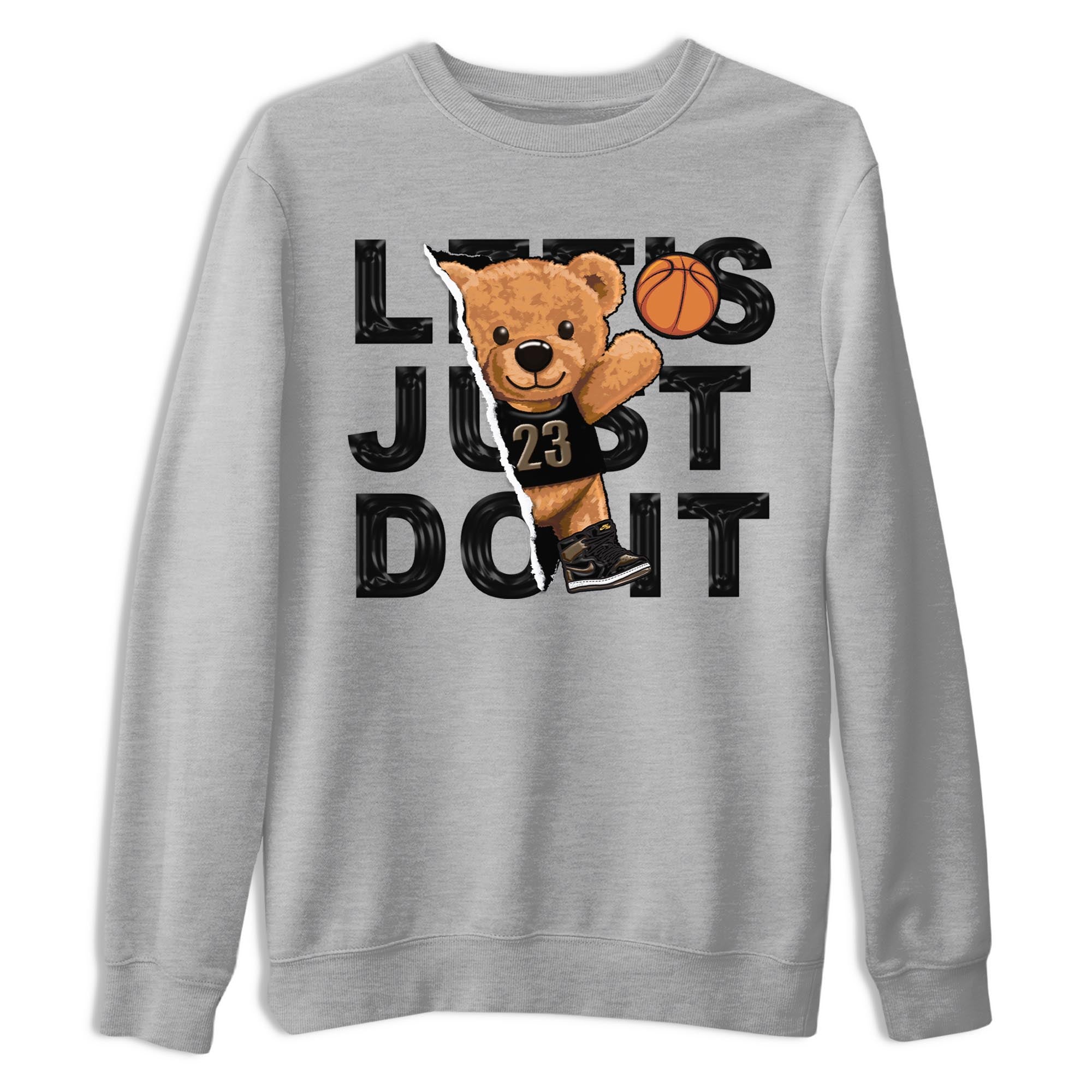 Rip Out Bear snkmatch Tee - Air Jordan 1 Palomino