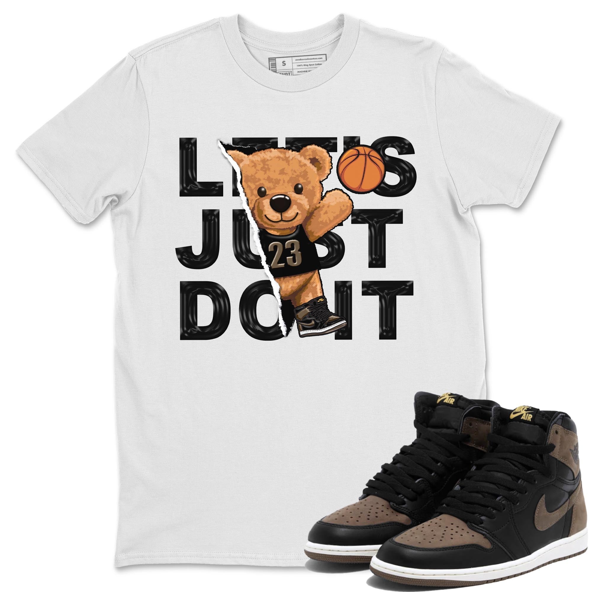 Rip Out Bear snkmatch Tee - Air Jordan 1 Palomino