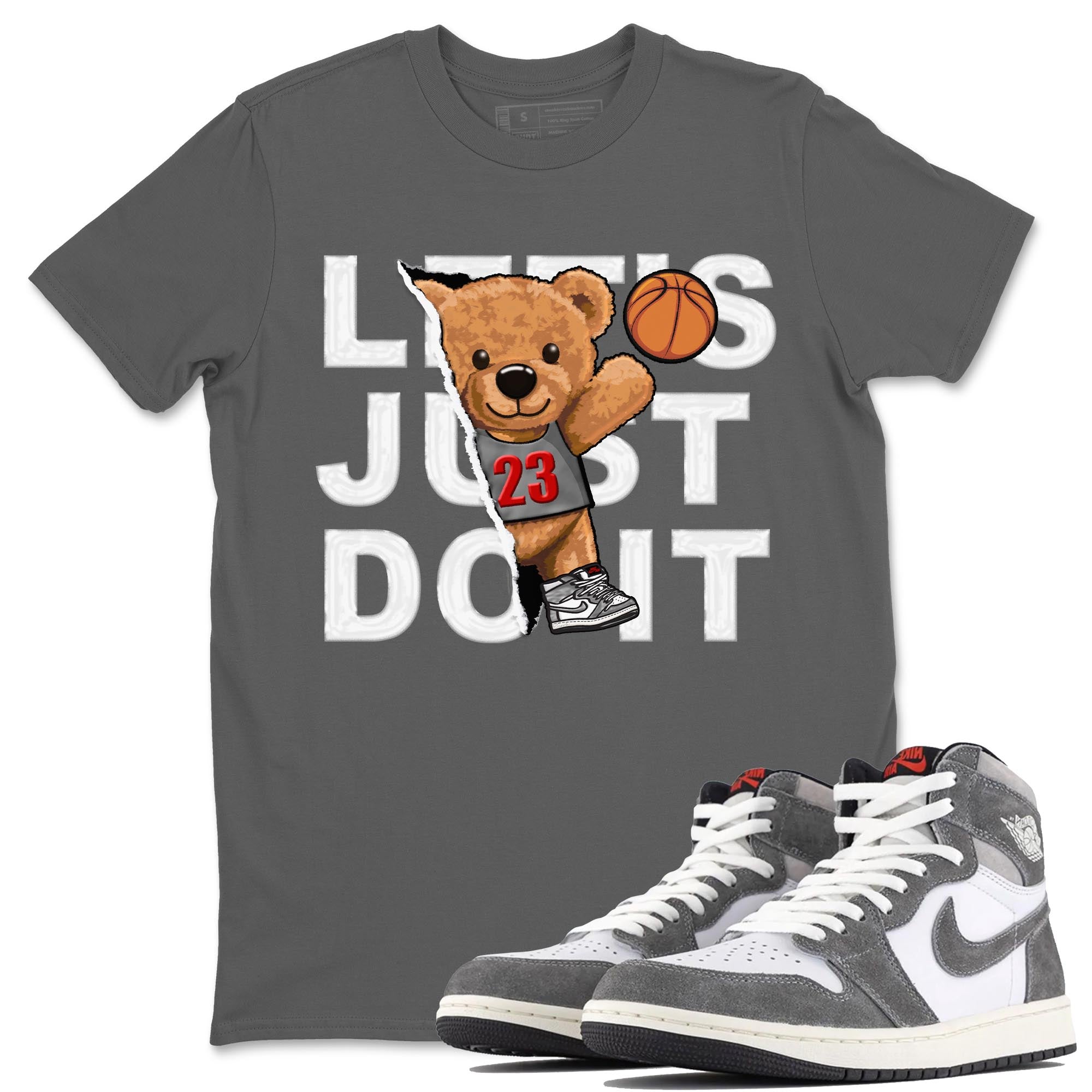 Rip Out Bear Unisex Tops - Air Jordan 1 Washed Heritage