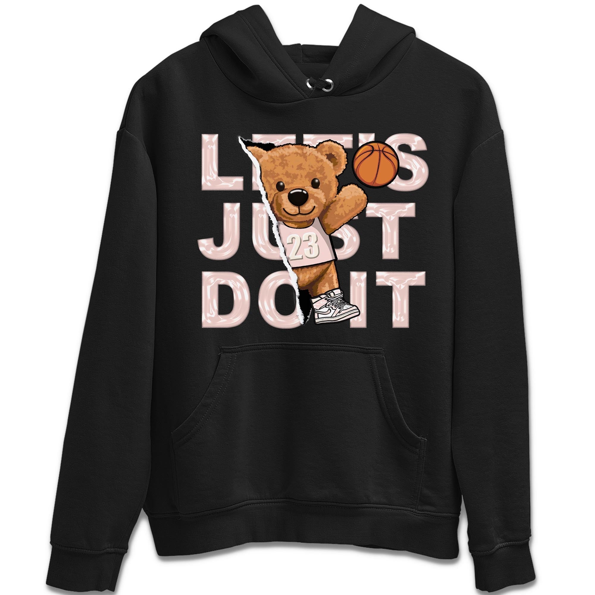 Rip Out Bear Unisex Tops - Air Jordan 1 Washed Pink